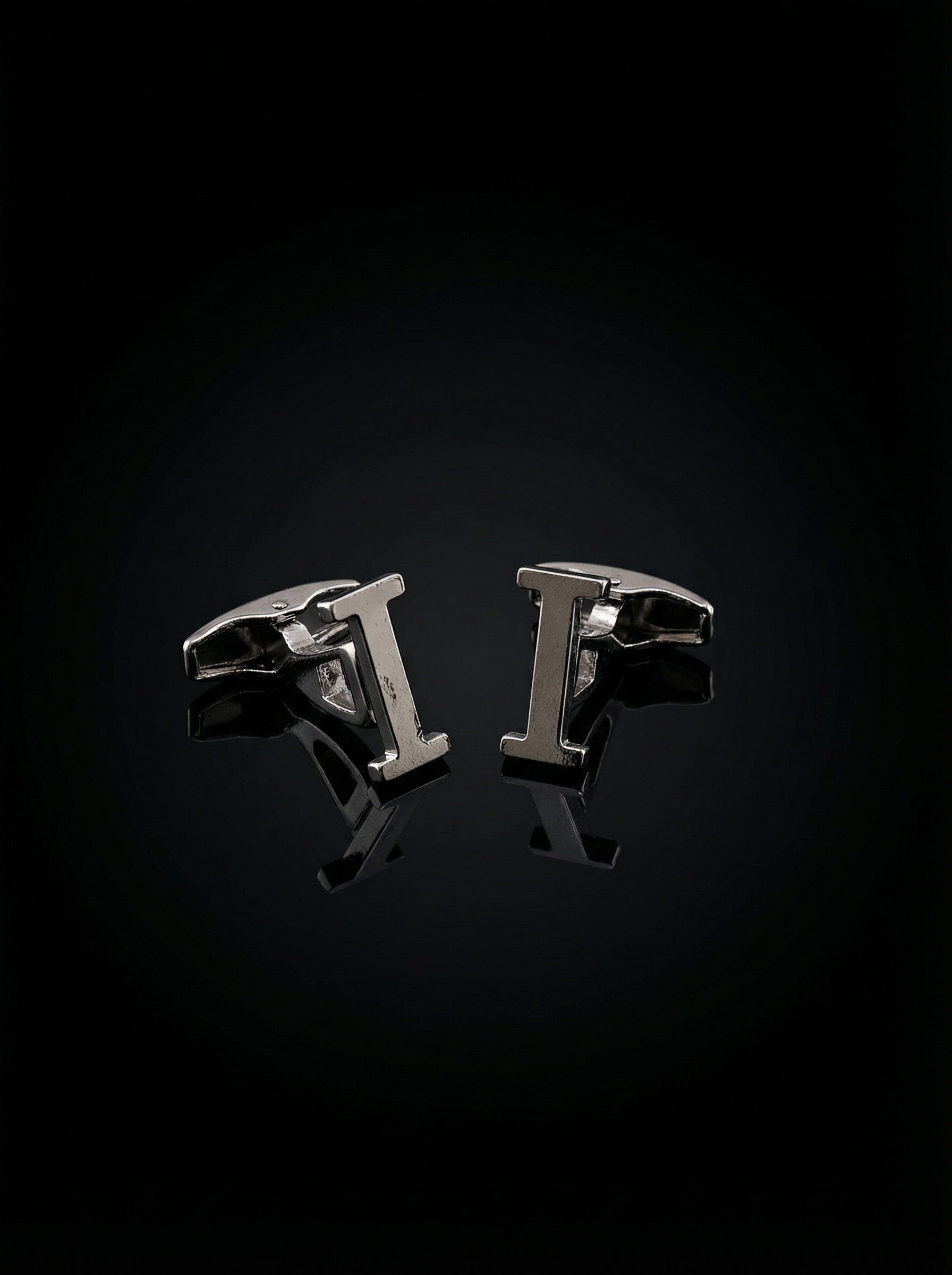Letter I Cufflinks Tivaaro