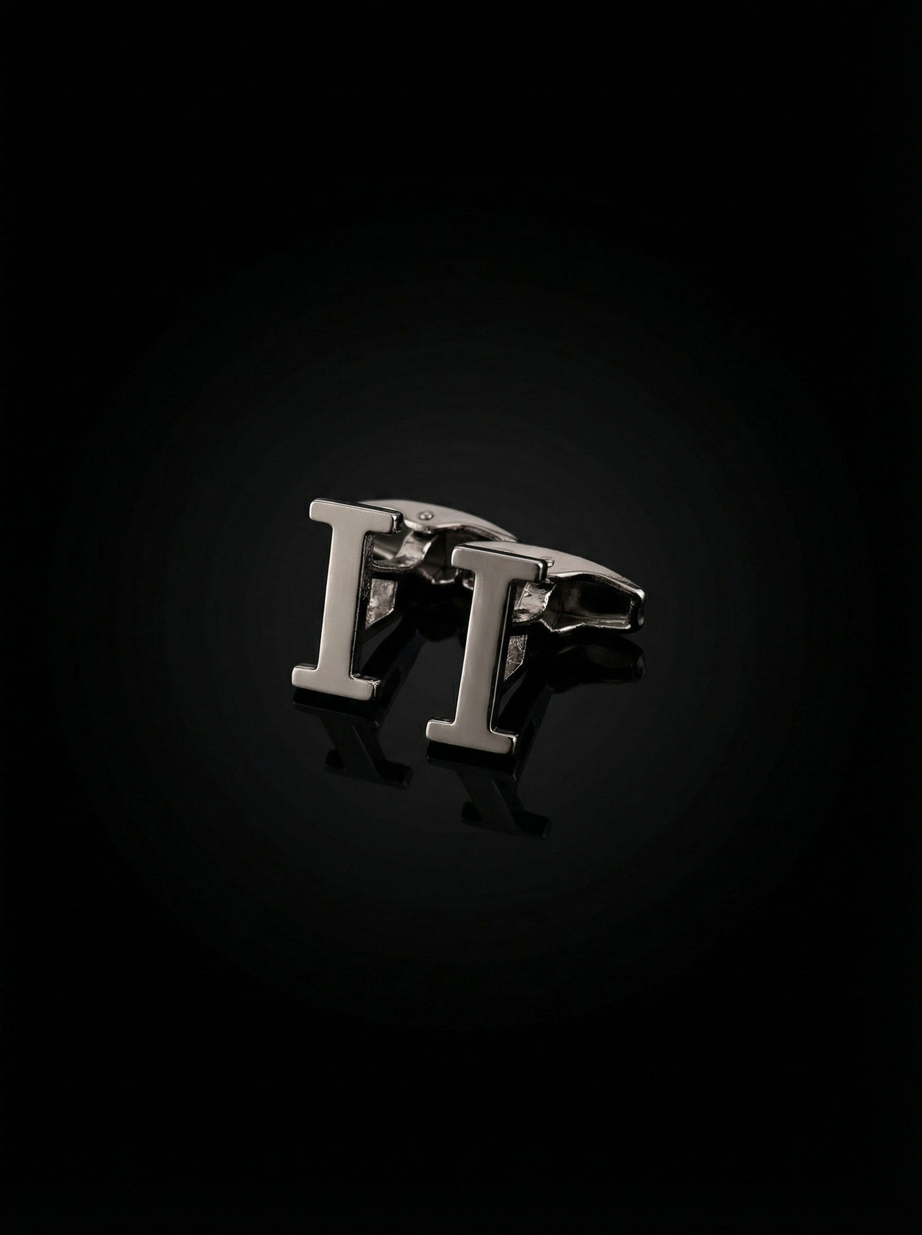 Letter I Cufflinks Tivaaro
