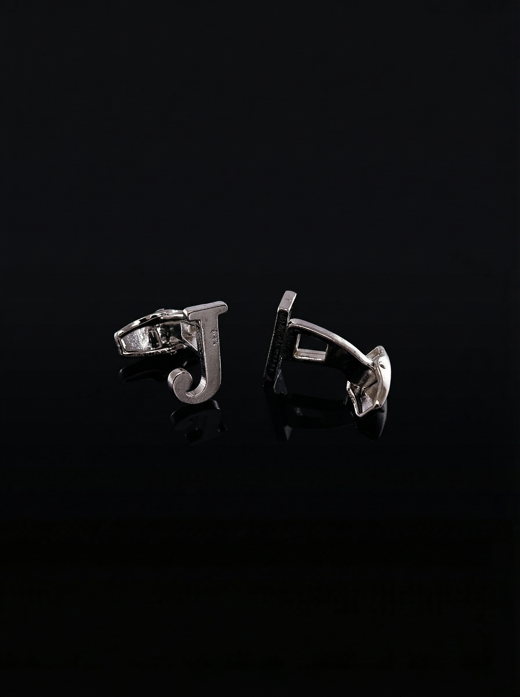 Letter J Cufflinks Tivaaro