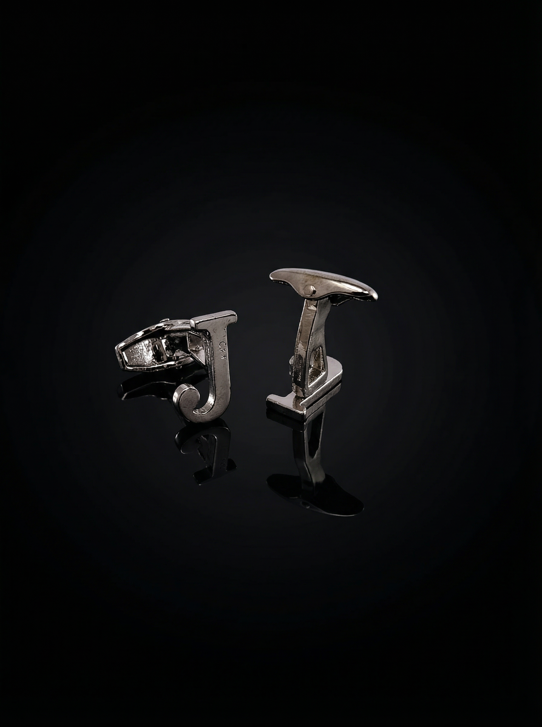 Letter J Cufflinks Tivaaro
