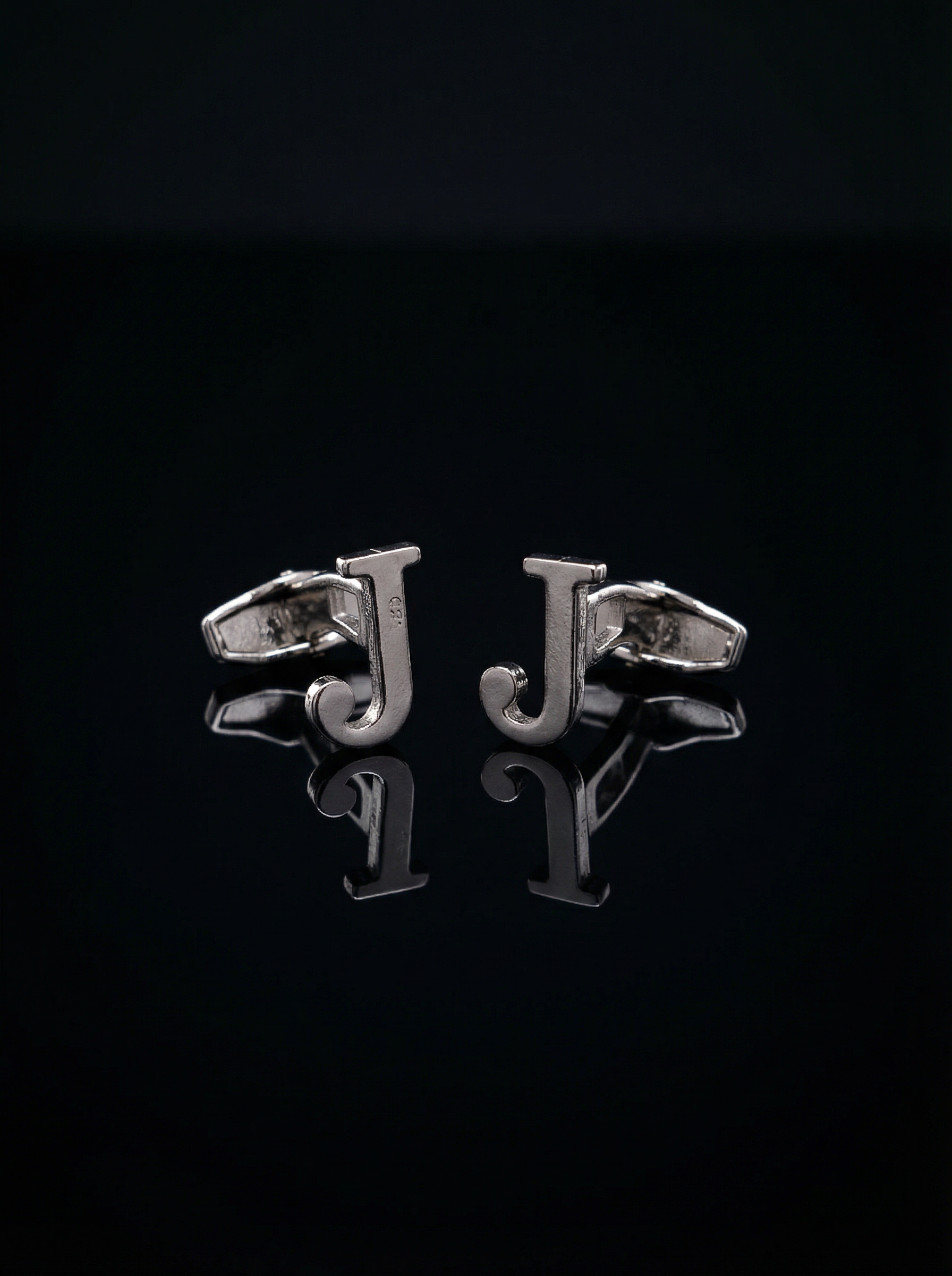 Letter J Cufflinks Tivaaro