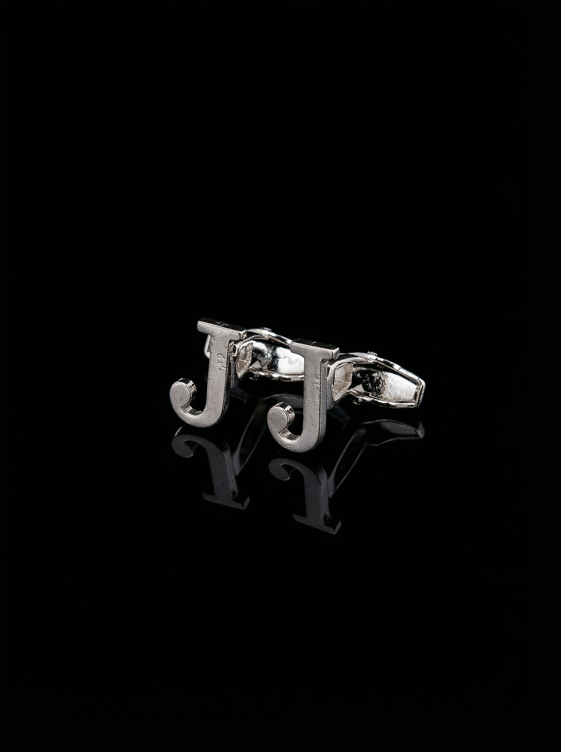 Letter J Cufflinks Tivaaro