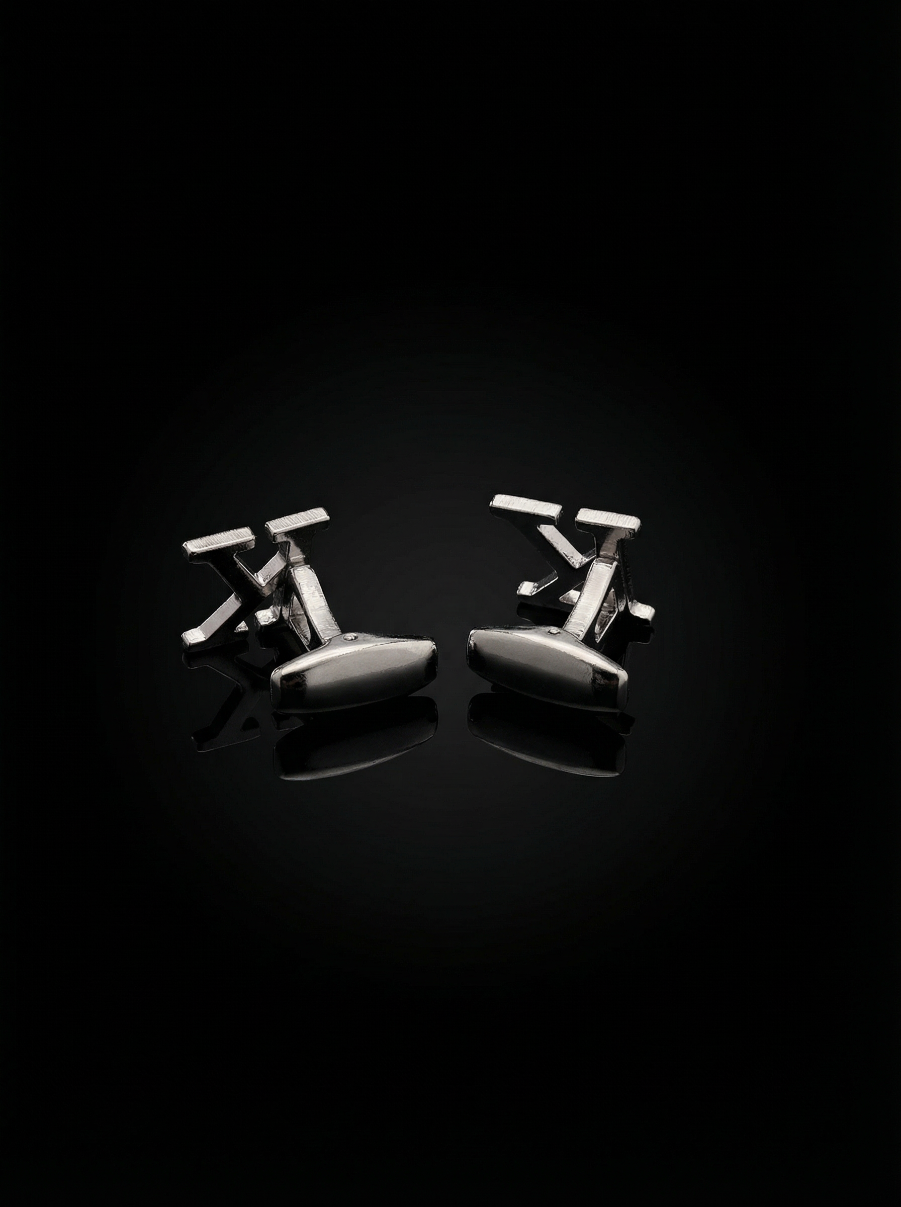 Letter K Cufflinks Tivaaro