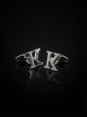 Letter K Cufflinks Tivaaro
