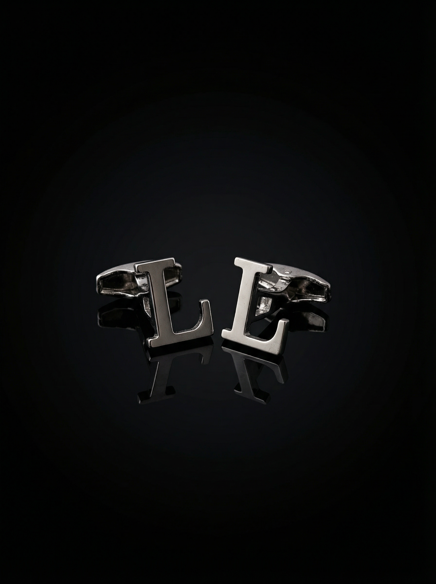 Letter L Cufflinks Tivaaro