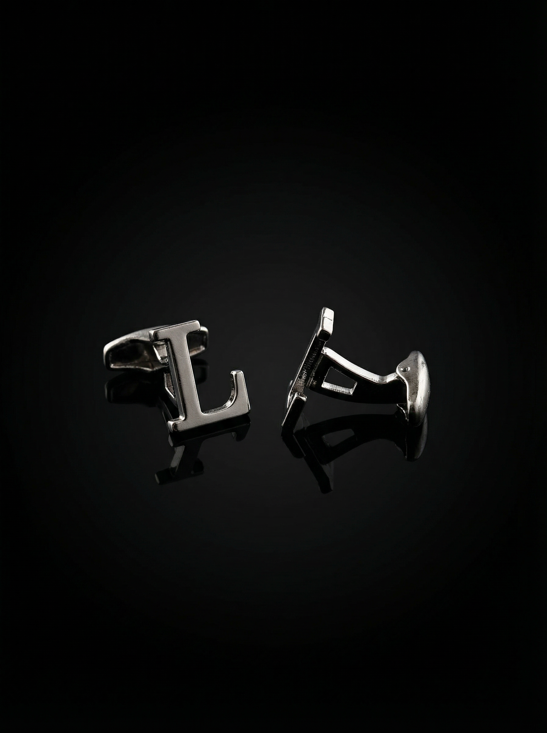Letter L Cufflinks Tivaaro