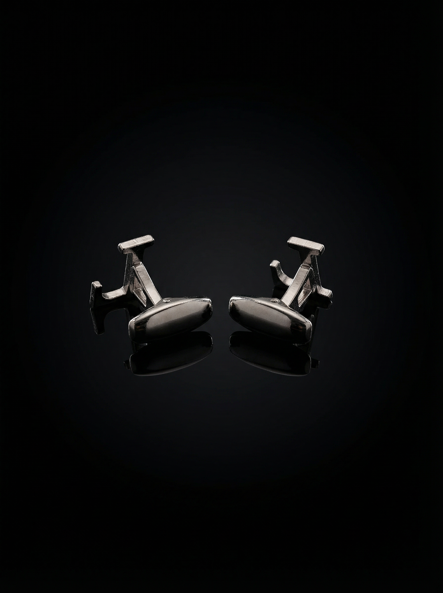 Letter L Cufflinks Tivaaro
