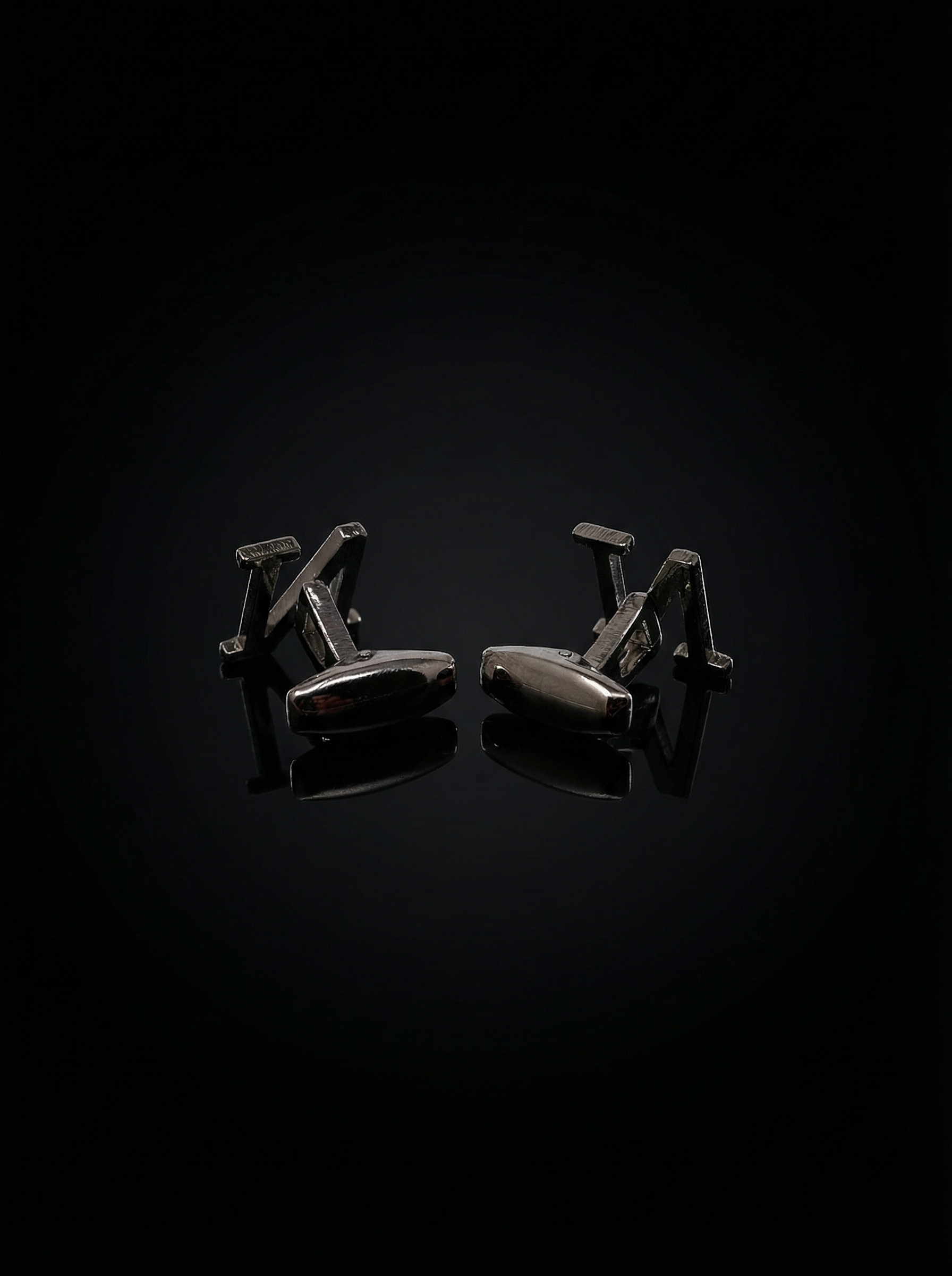 Letter N Cufflinks Tivaaro
