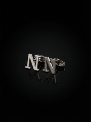 Letter N Cufflinks Tivaaro