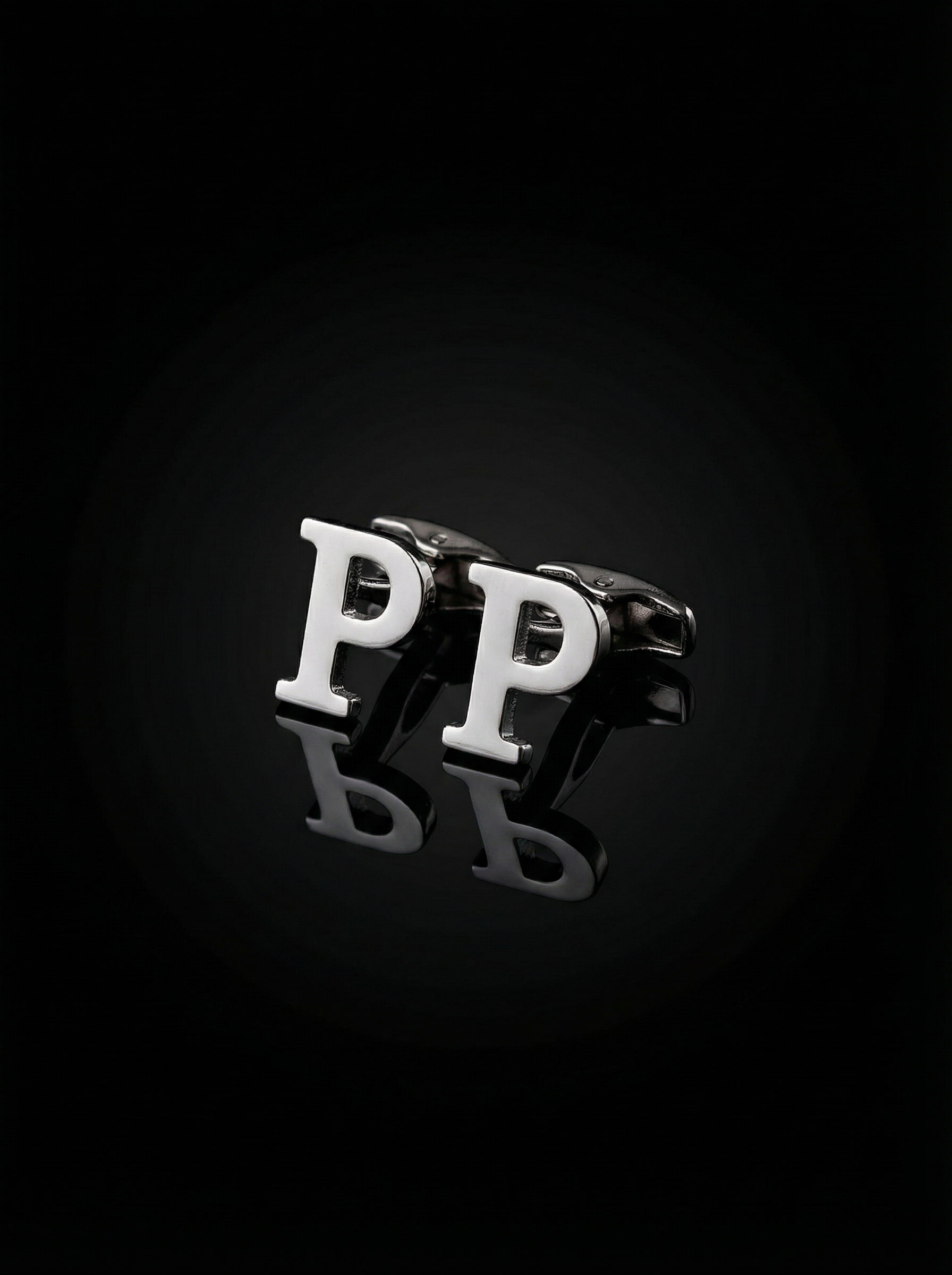 Letter P Cufflinks Tivaaro