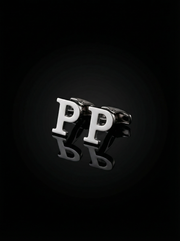 Letter P Cufflinks Tivaaro