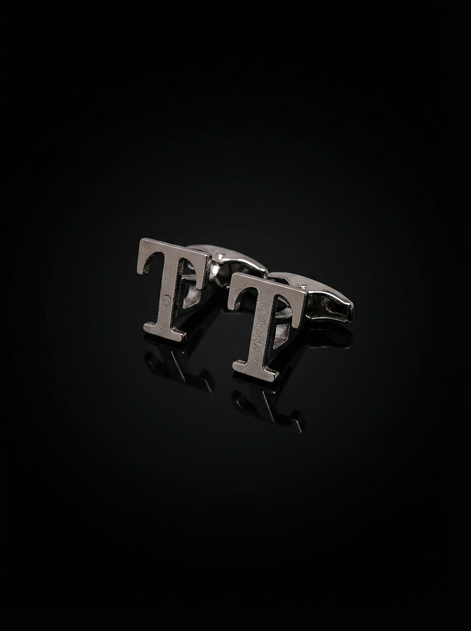 Letter T Cufflinks Tivaaro
