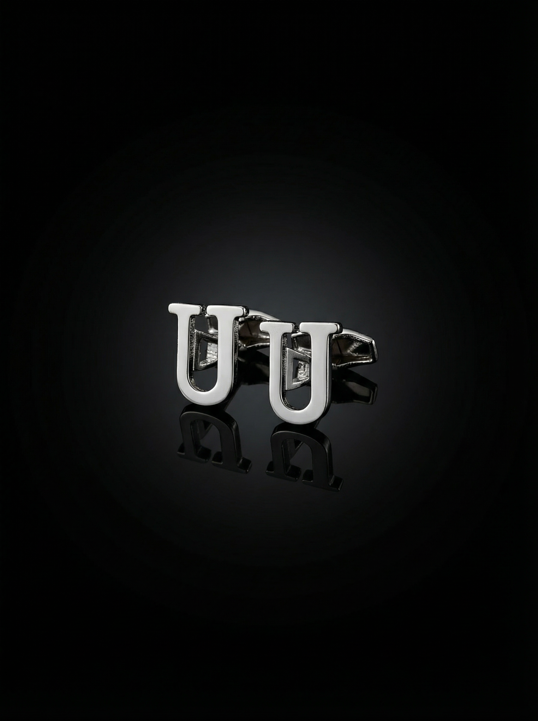 Letter U Cufflinks Tivaaro