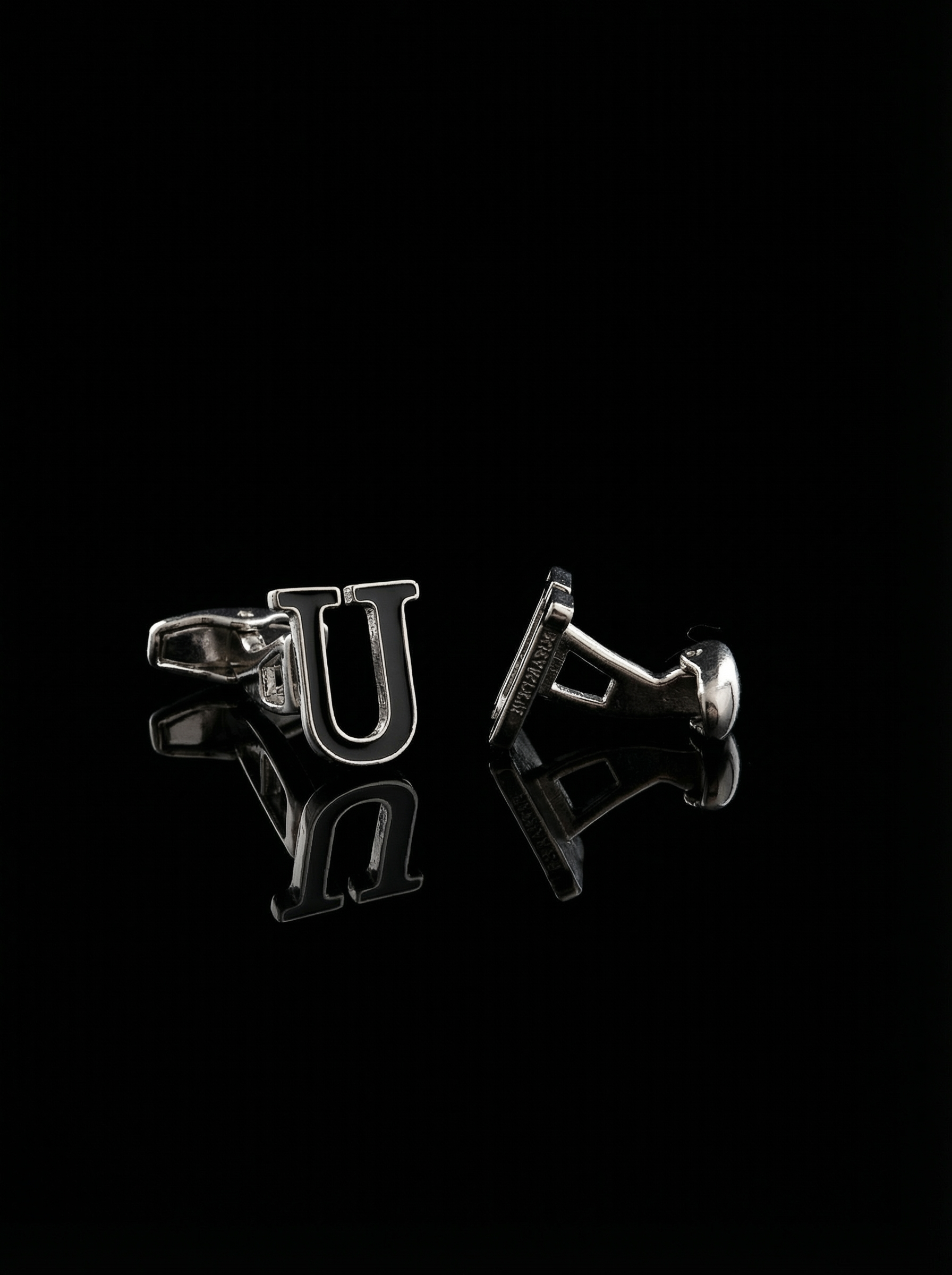 Letter U Cufflinks Tivaaro