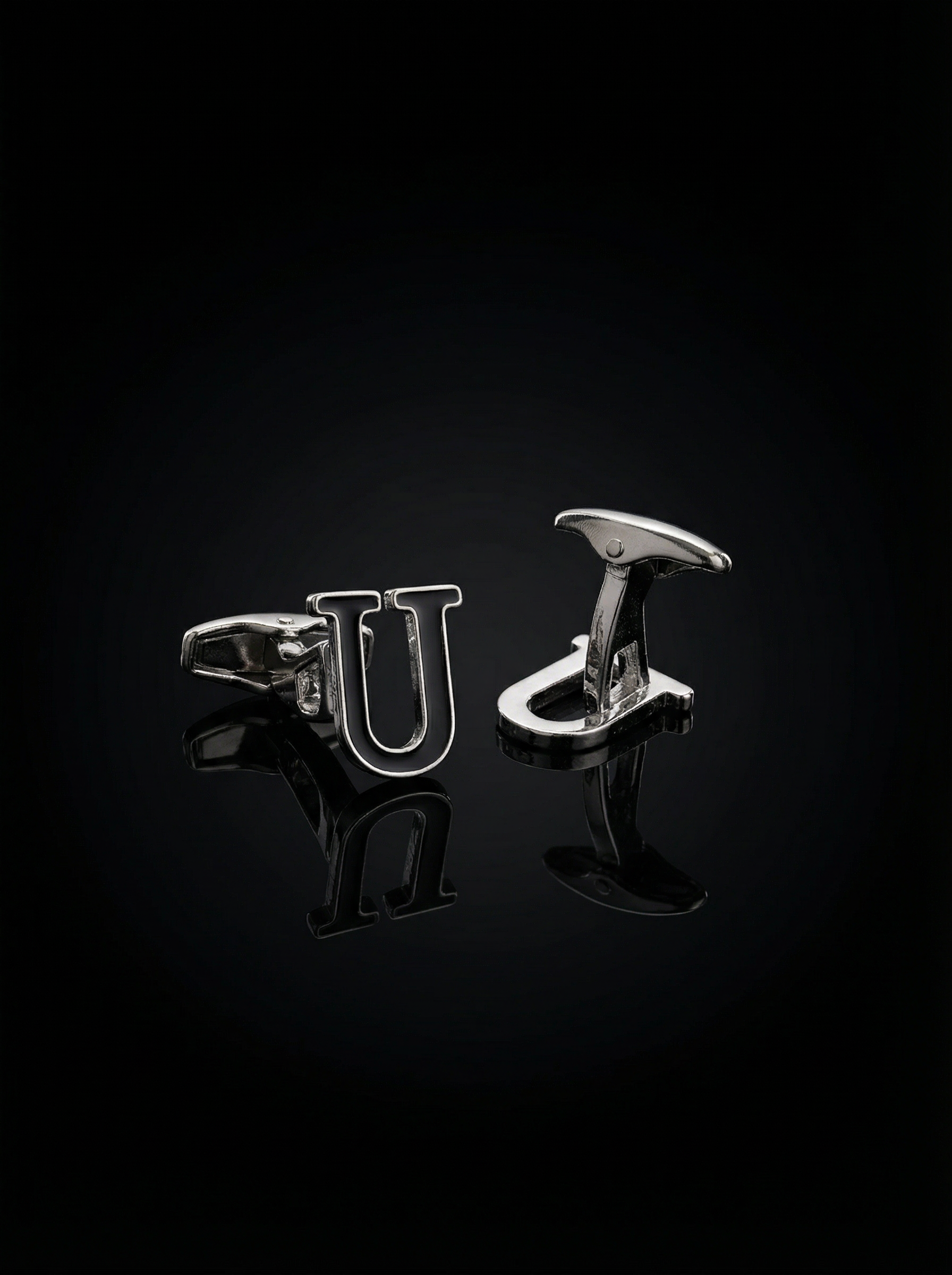 Letter U Cufflinks Tivaaro