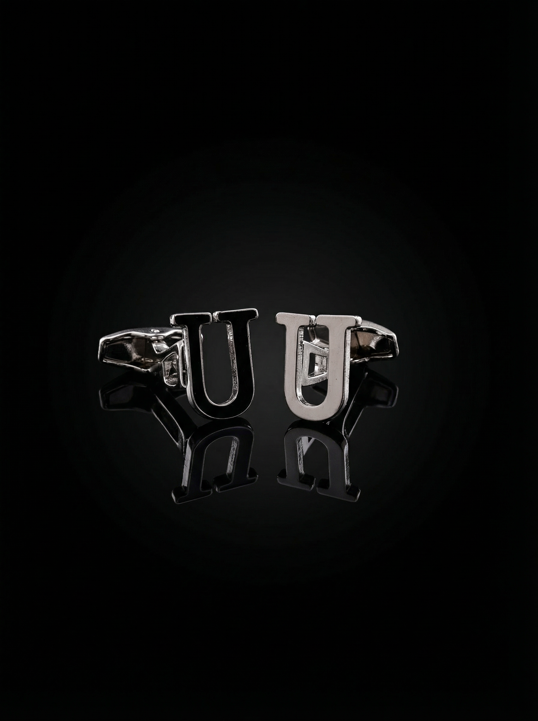 Letter U Cufflinks Tivaaro