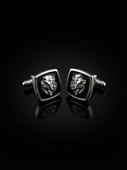 Lion Face Cufflinks Tivaaro