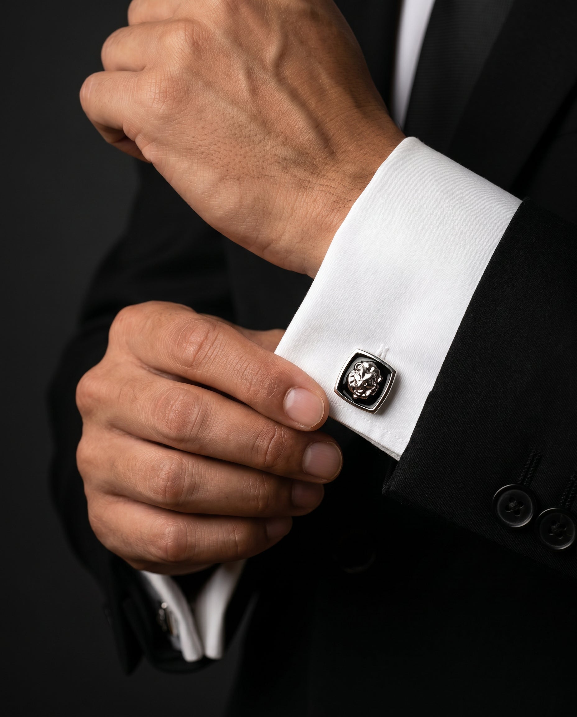 Lion Face Cufflinks