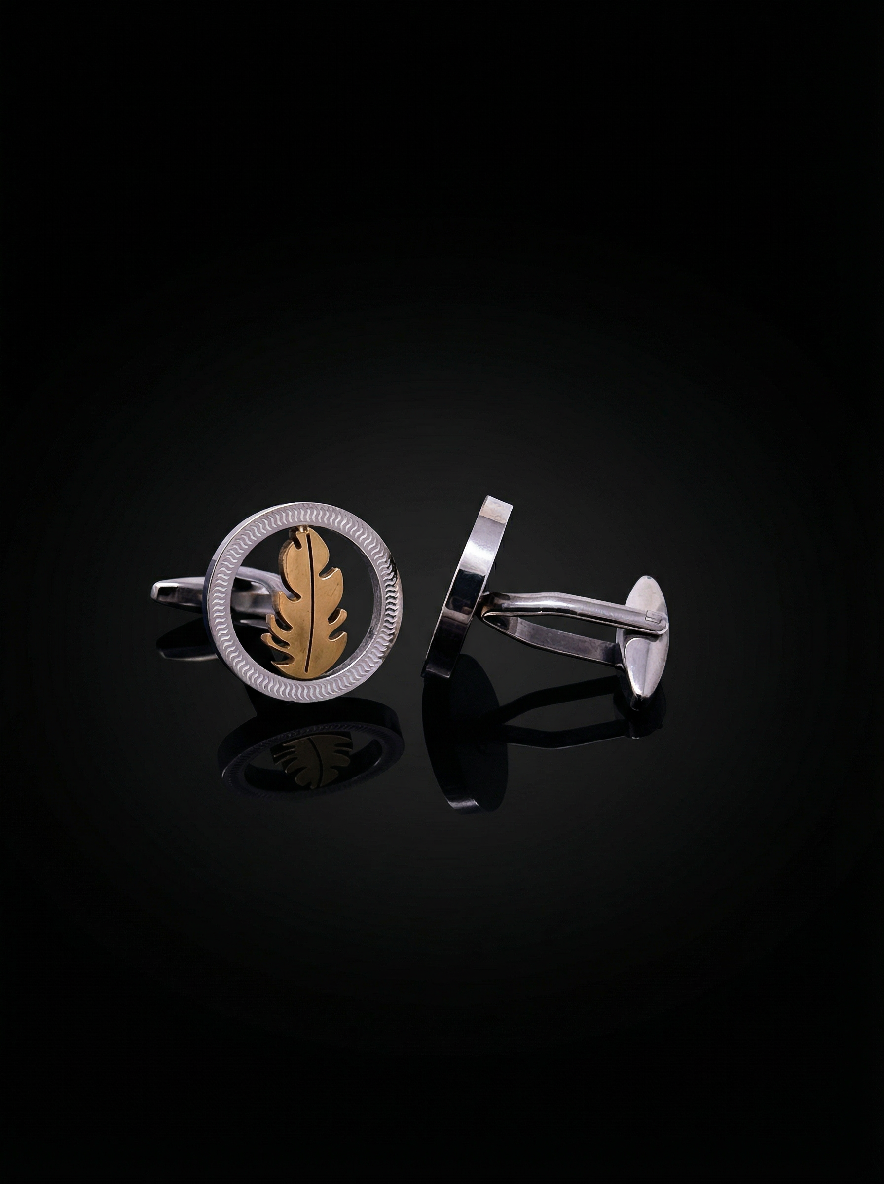 Long Leaf Cufflinks Tivaaro