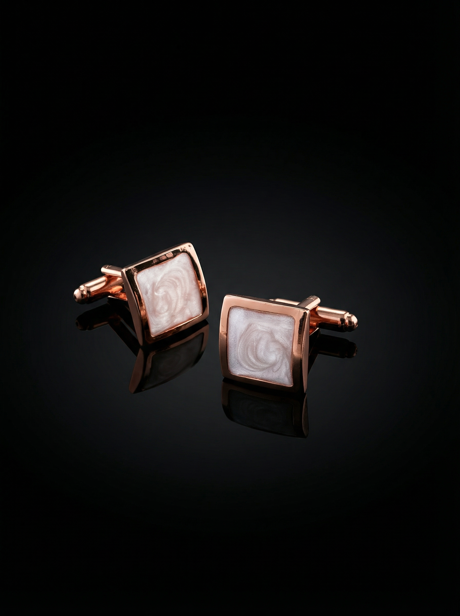 Marbled Swirl Cufflinks Tivaaro