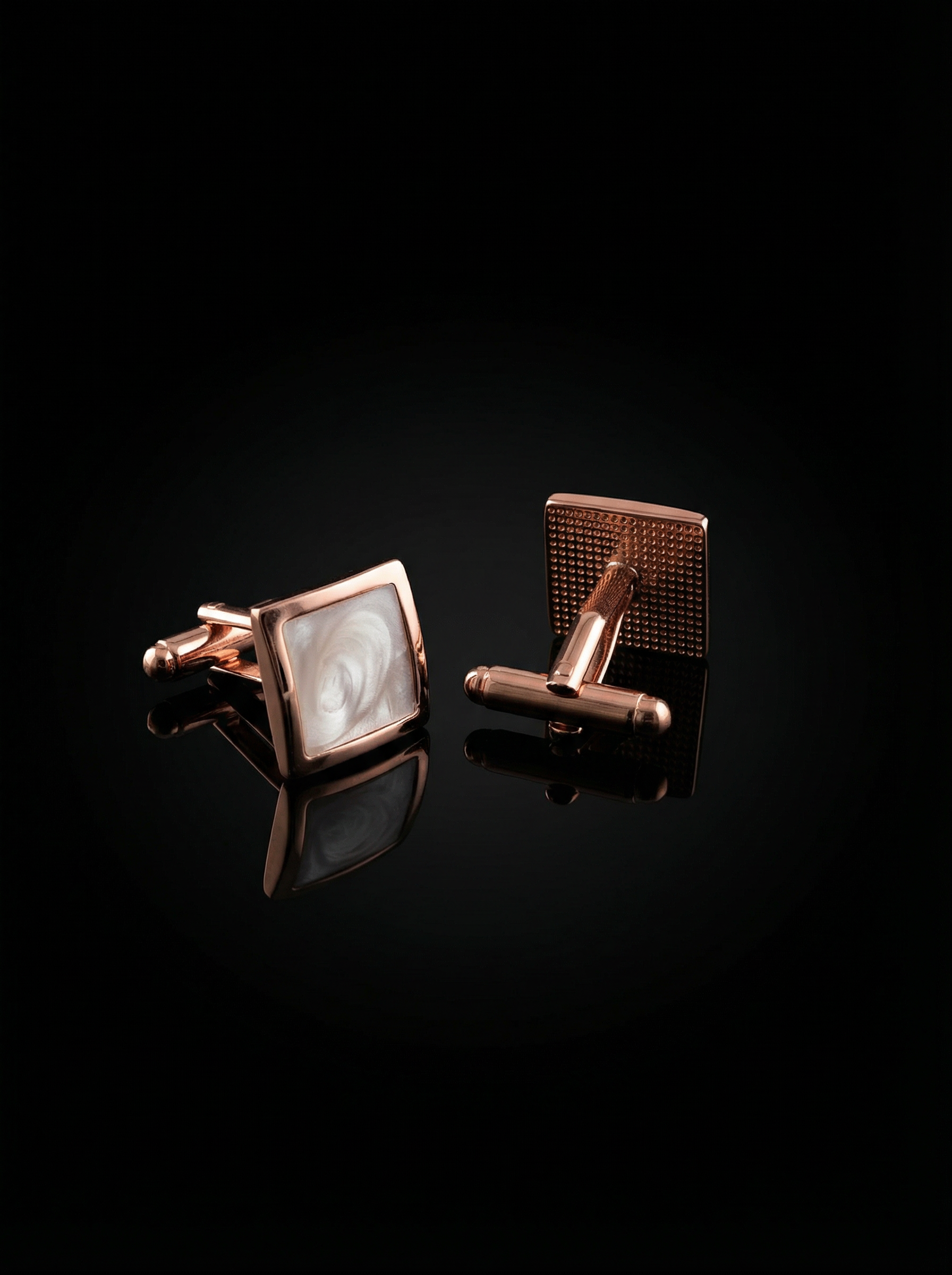 Marbled Swirl Cufflinks Tivaaro