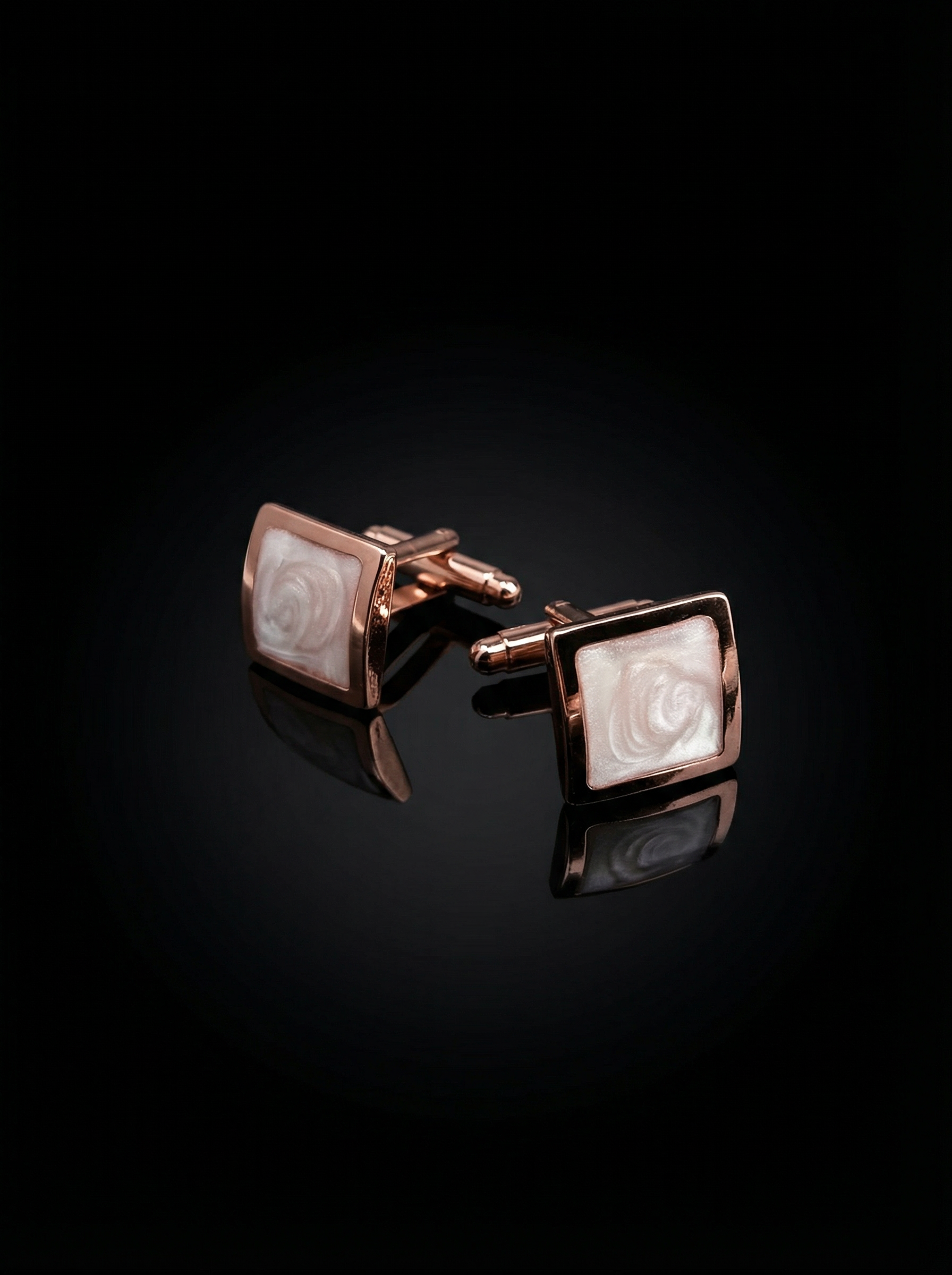 Marbled Swirl Cufflinks Tivaaro