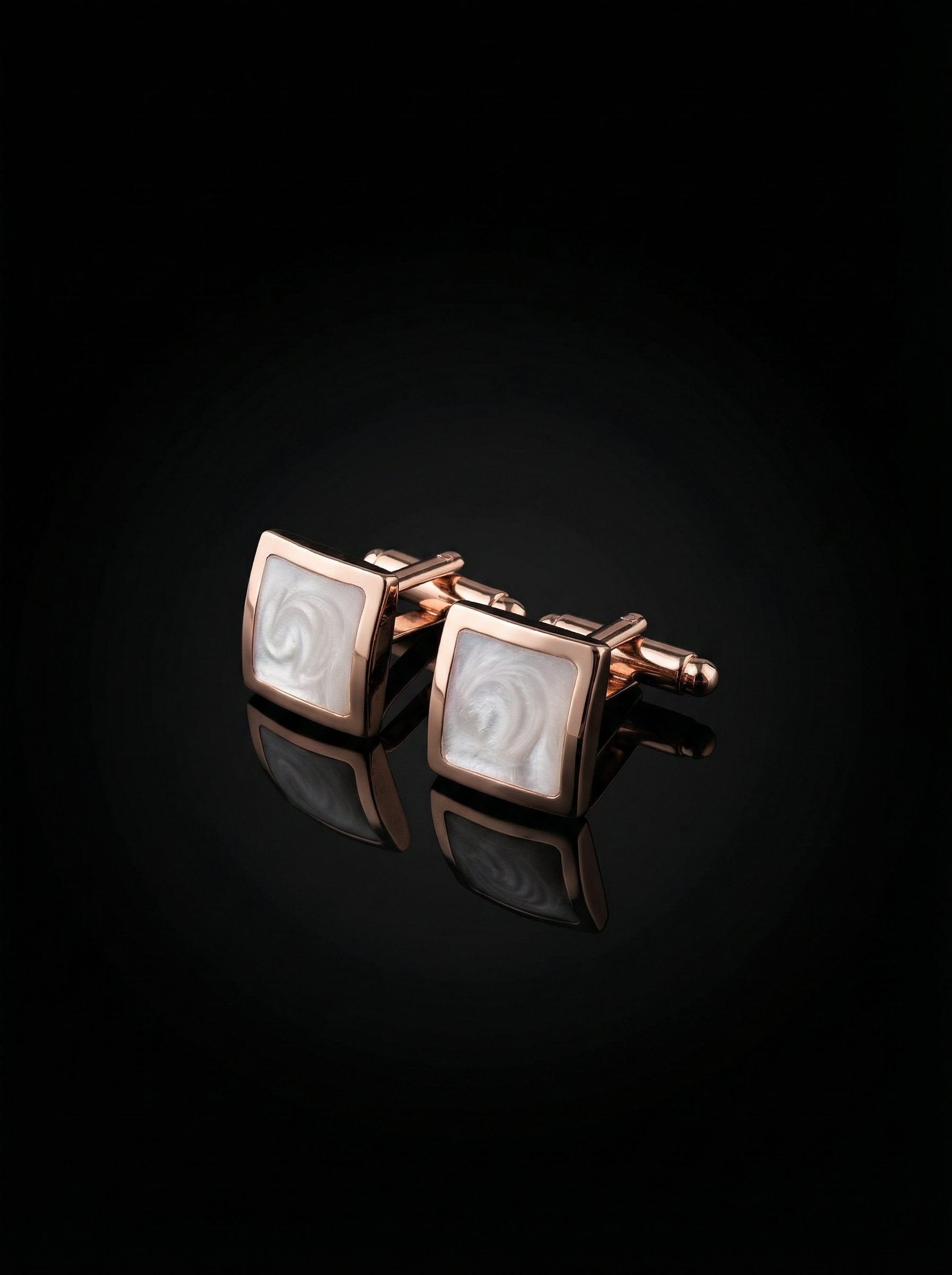 Marbled Swirl Cufflinks Tivaaro