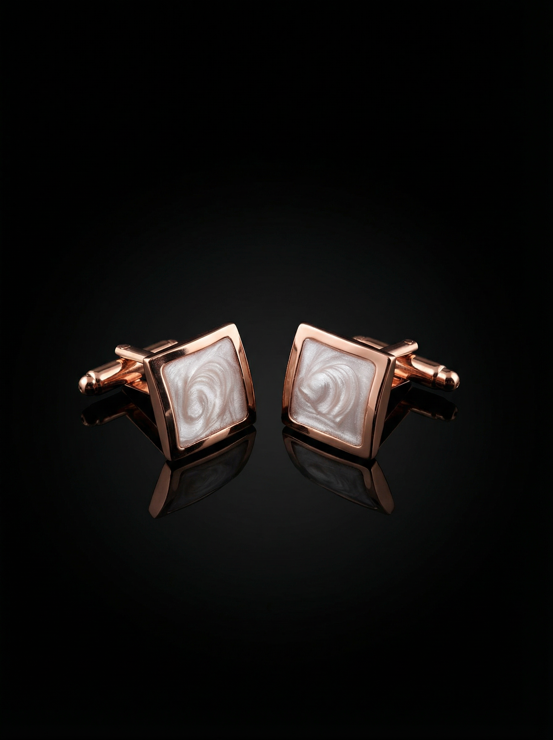 Marbled Swirl Cufflinks Tivaaro
