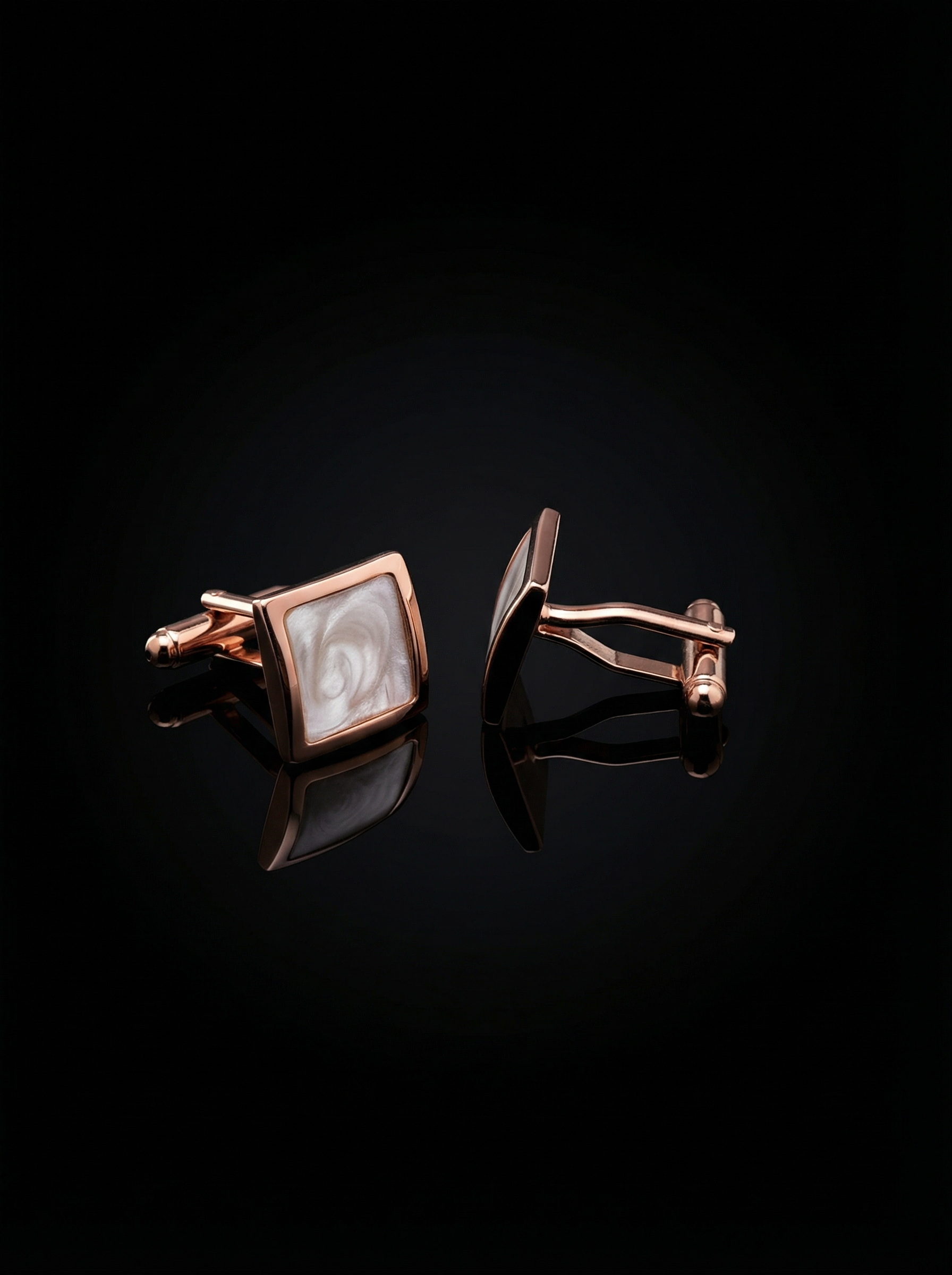 Marbled Swirl Cufflinks Tivaaro