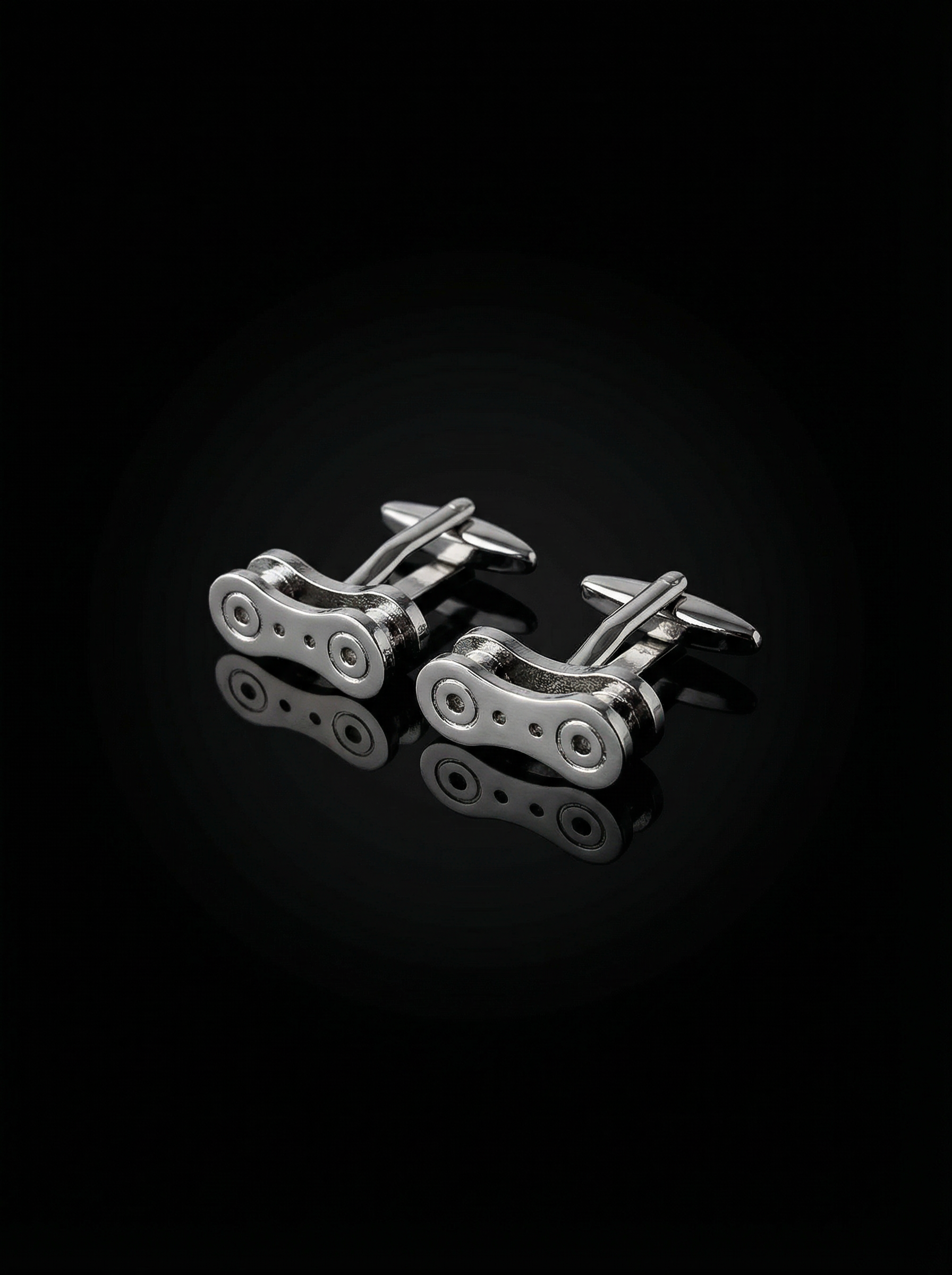 Mechanical Chain Link Cufflinks Tivaaro
