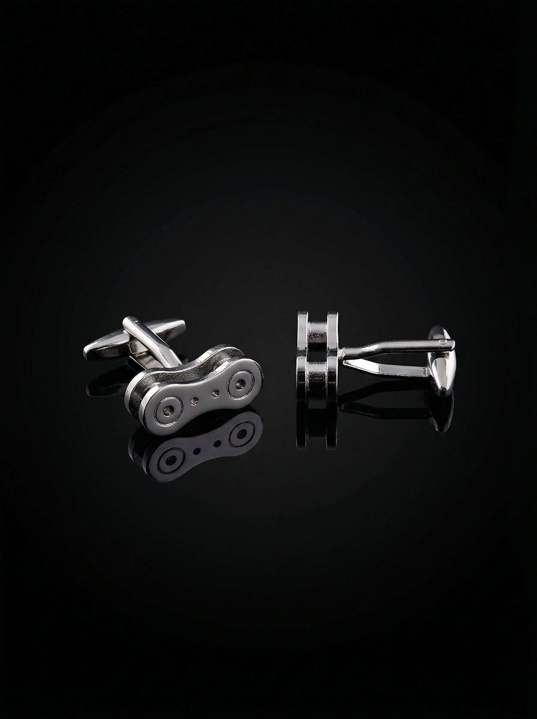 Mechanical Chain Link Cufflinks Tivaaro