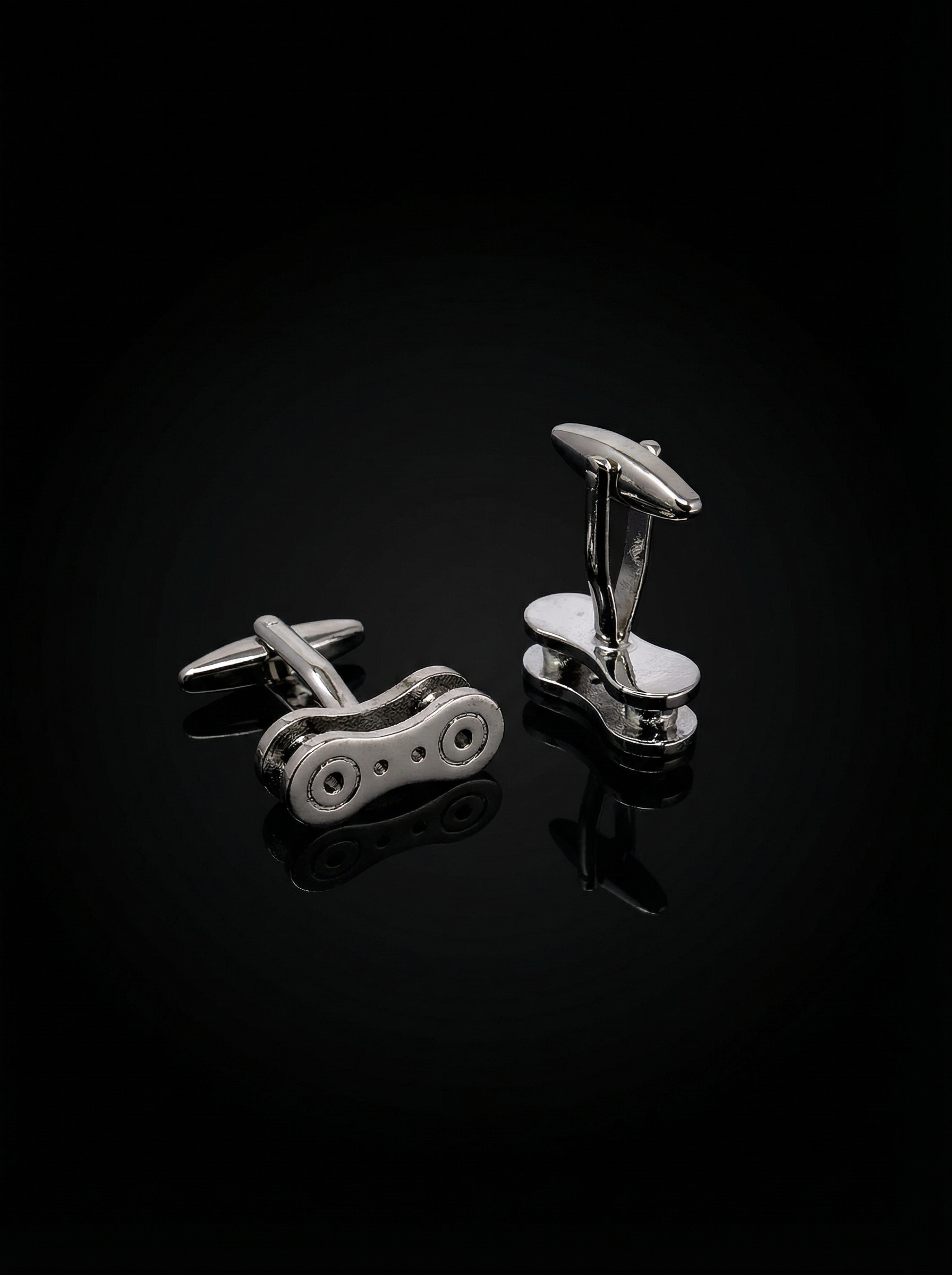 Mechanical Chain Link Cufflinks Tivaaro