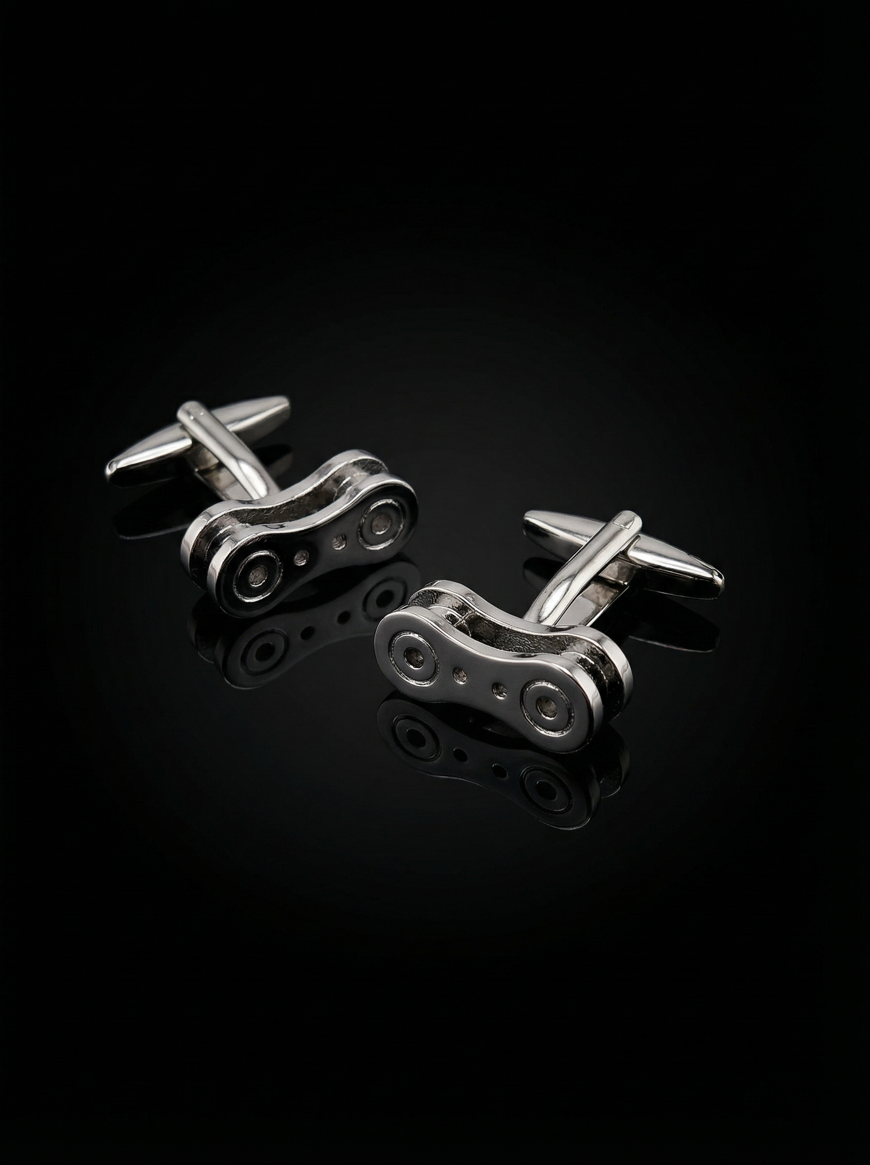 Mechanical Chain Link Cufflinks Tivaaro