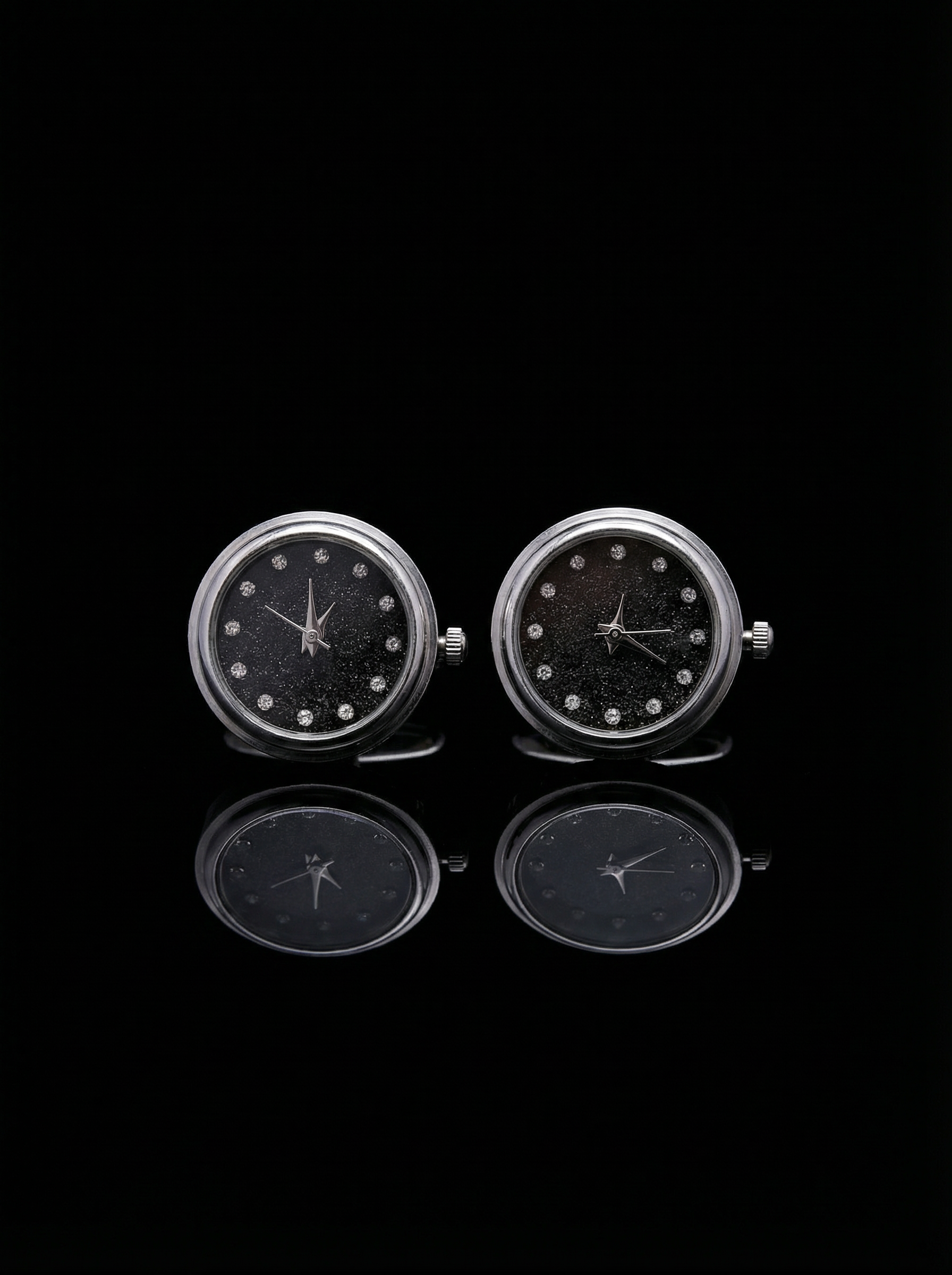 Midnight Glitter Cufflinks Tivaaro