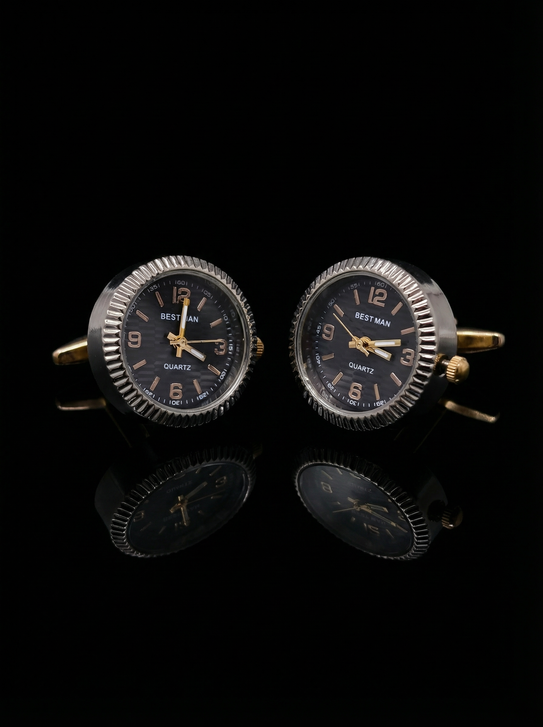 Midnight Watch Cufflinks Tivaaro