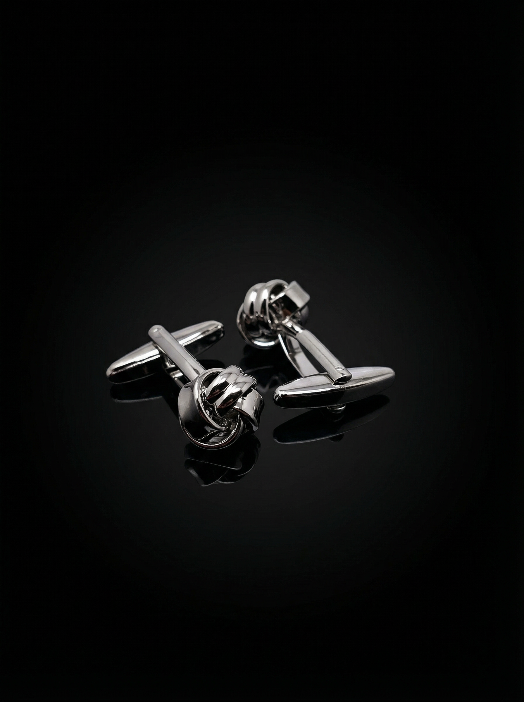 Minimalist Knot Cufflinks Tivaaro