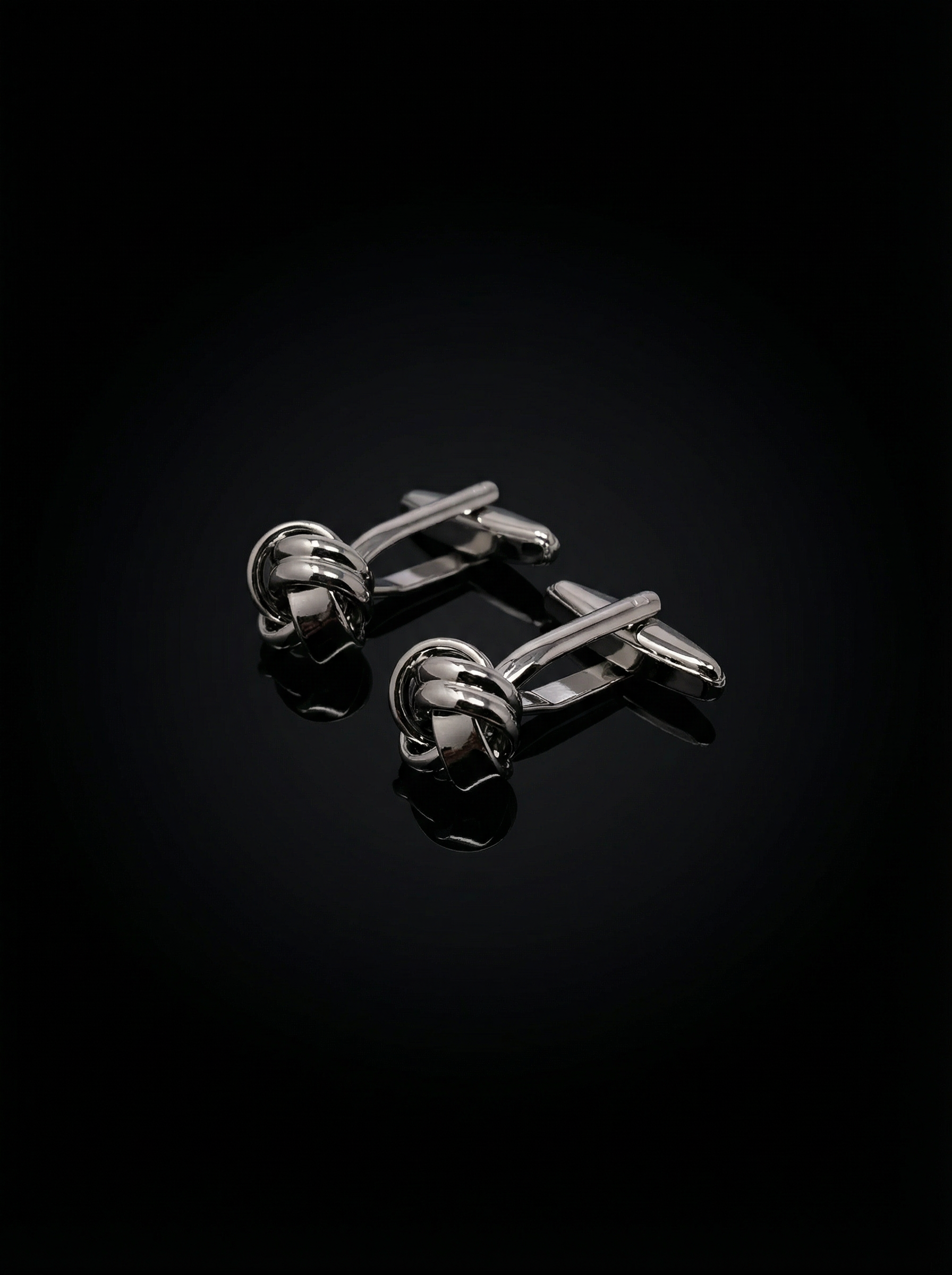 Minimalist Knot Cufflinks Tivaaro