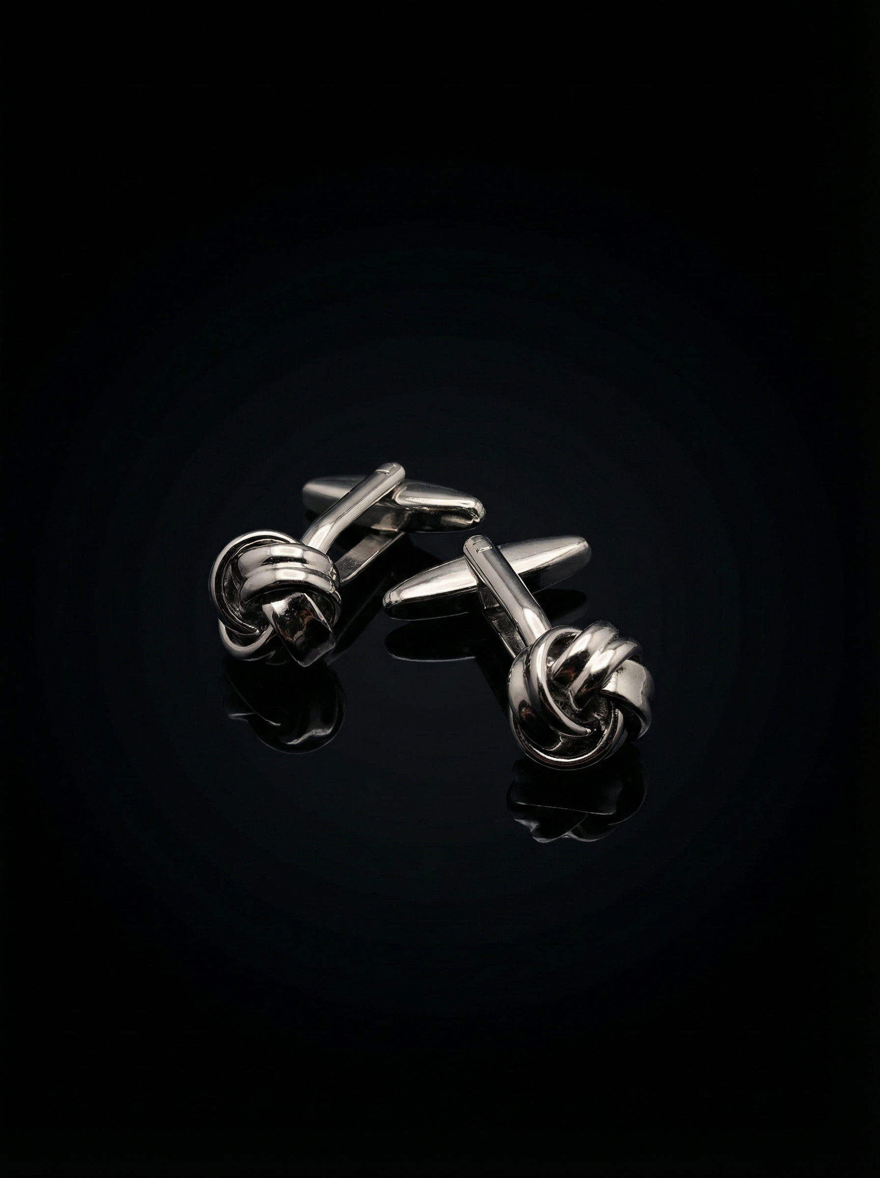 Minimalist Knot Cufflinks Tivaaro