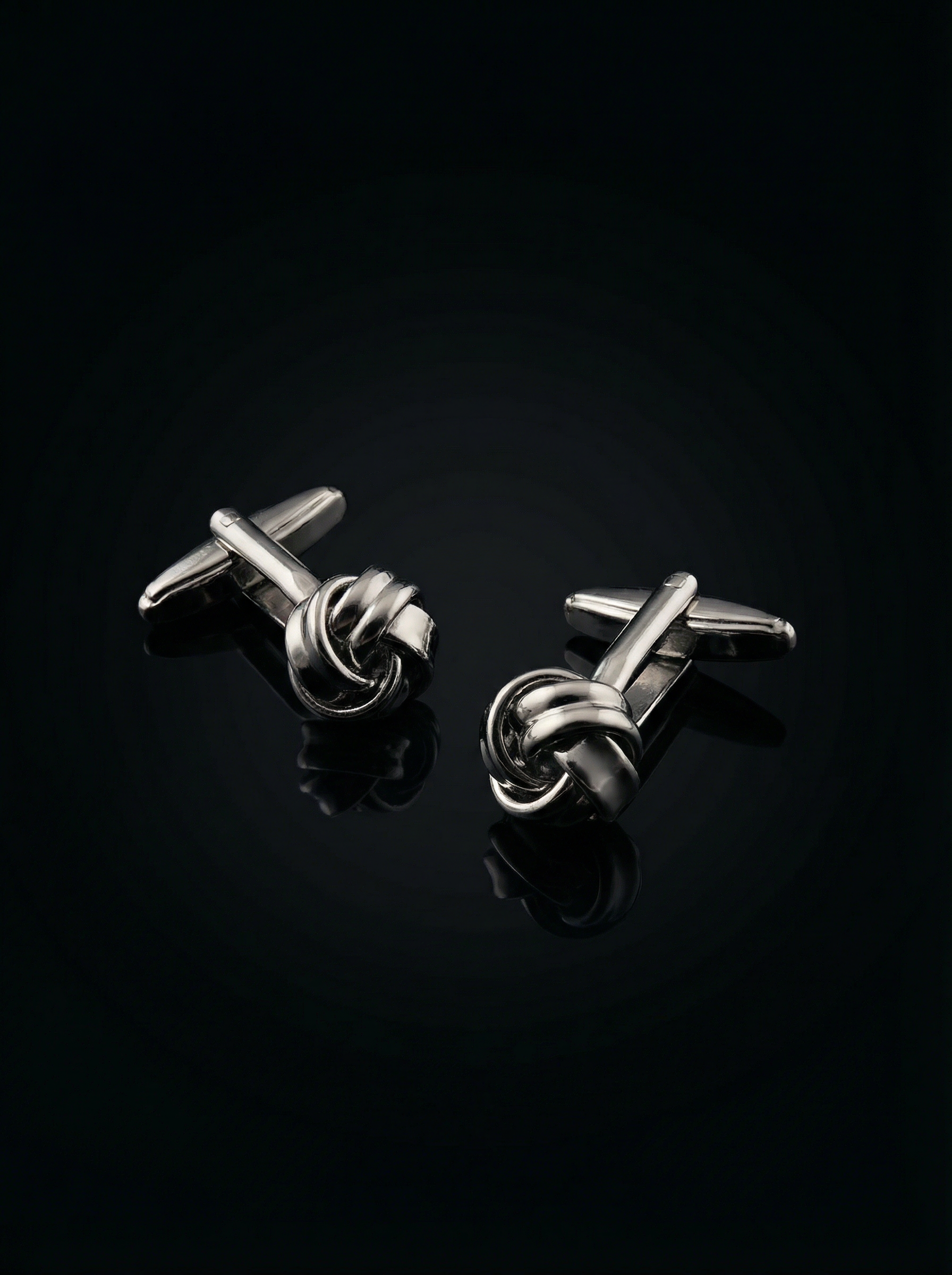 Minimalist Knot Cufflinks Tivaaro