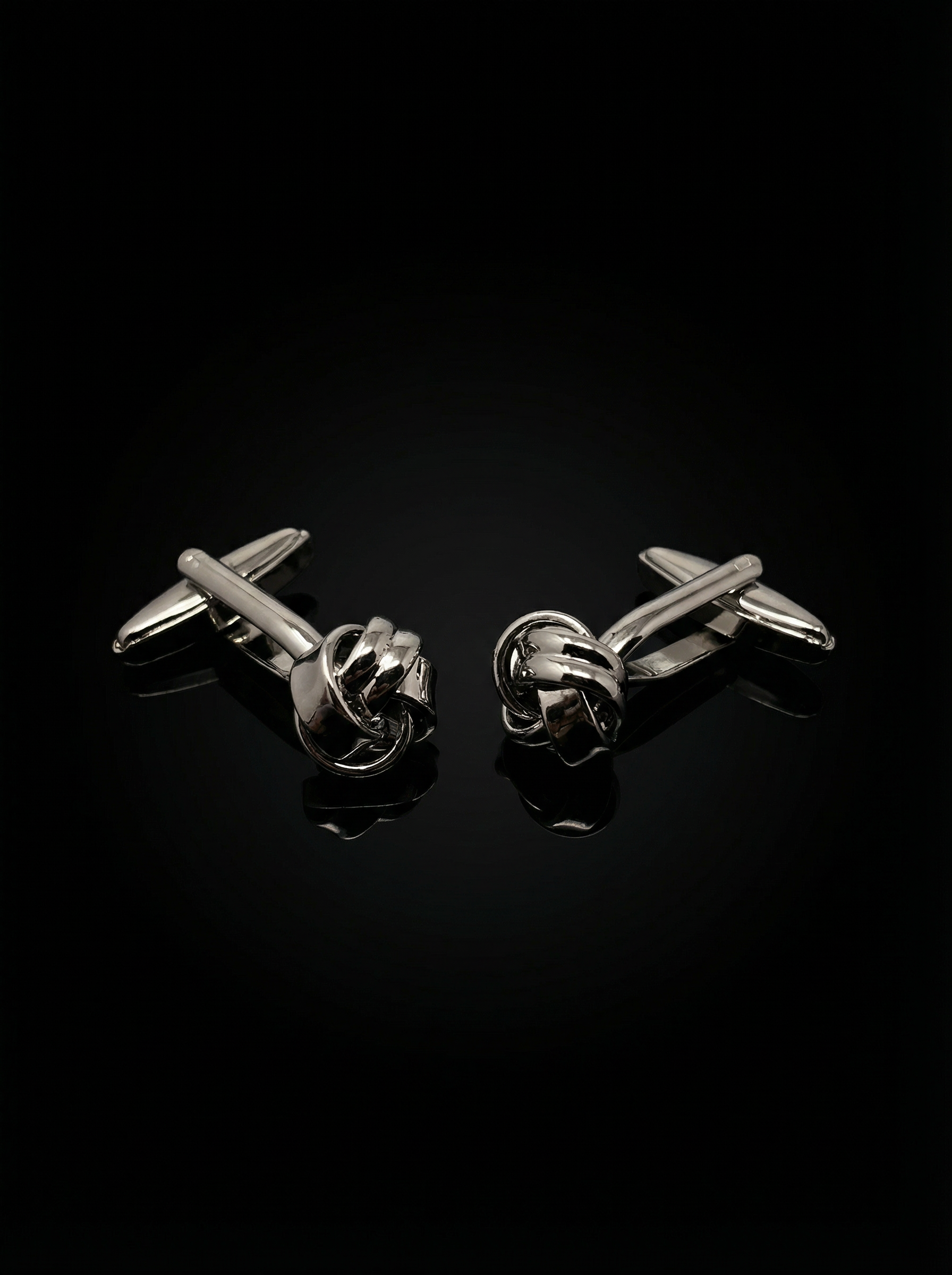 Minimalist Knot Cufflinks Tivaaro