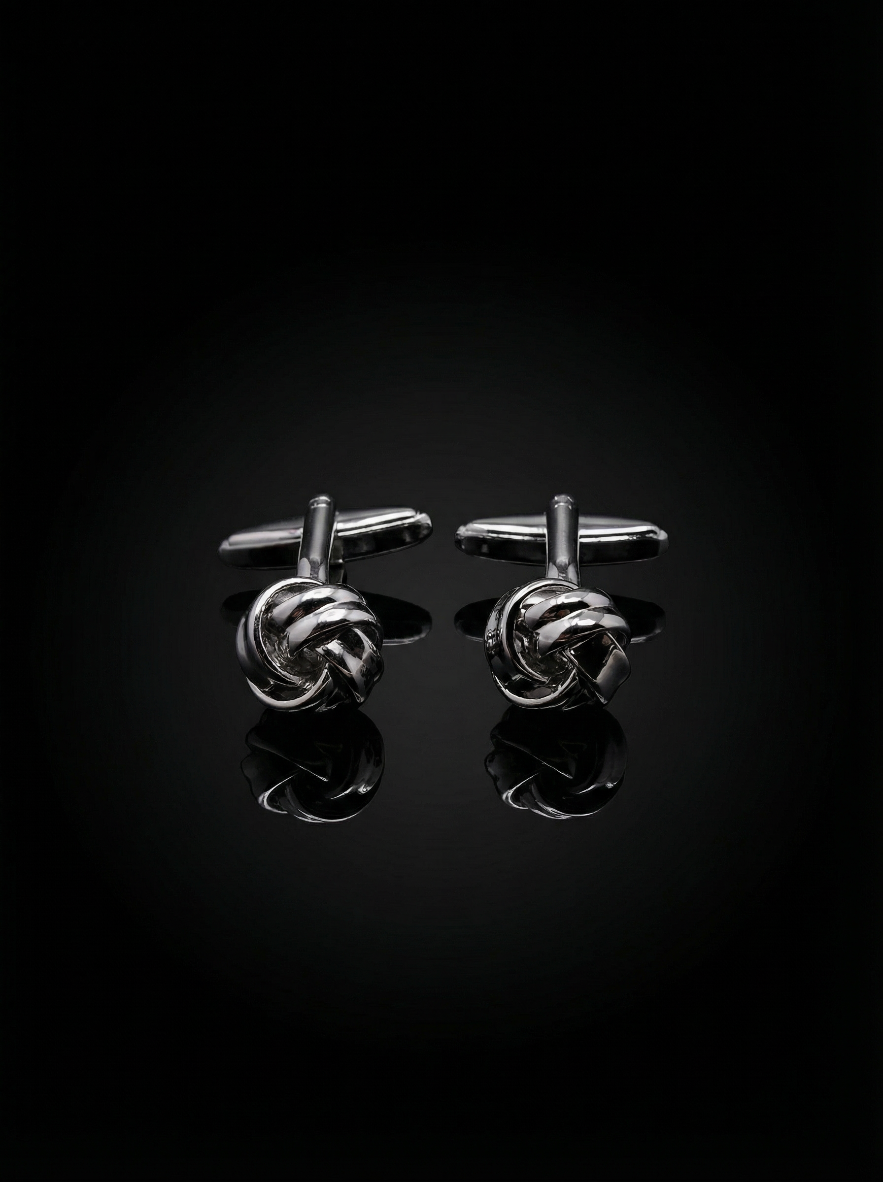 Minimalist Knot Cufflinks Tivaaro