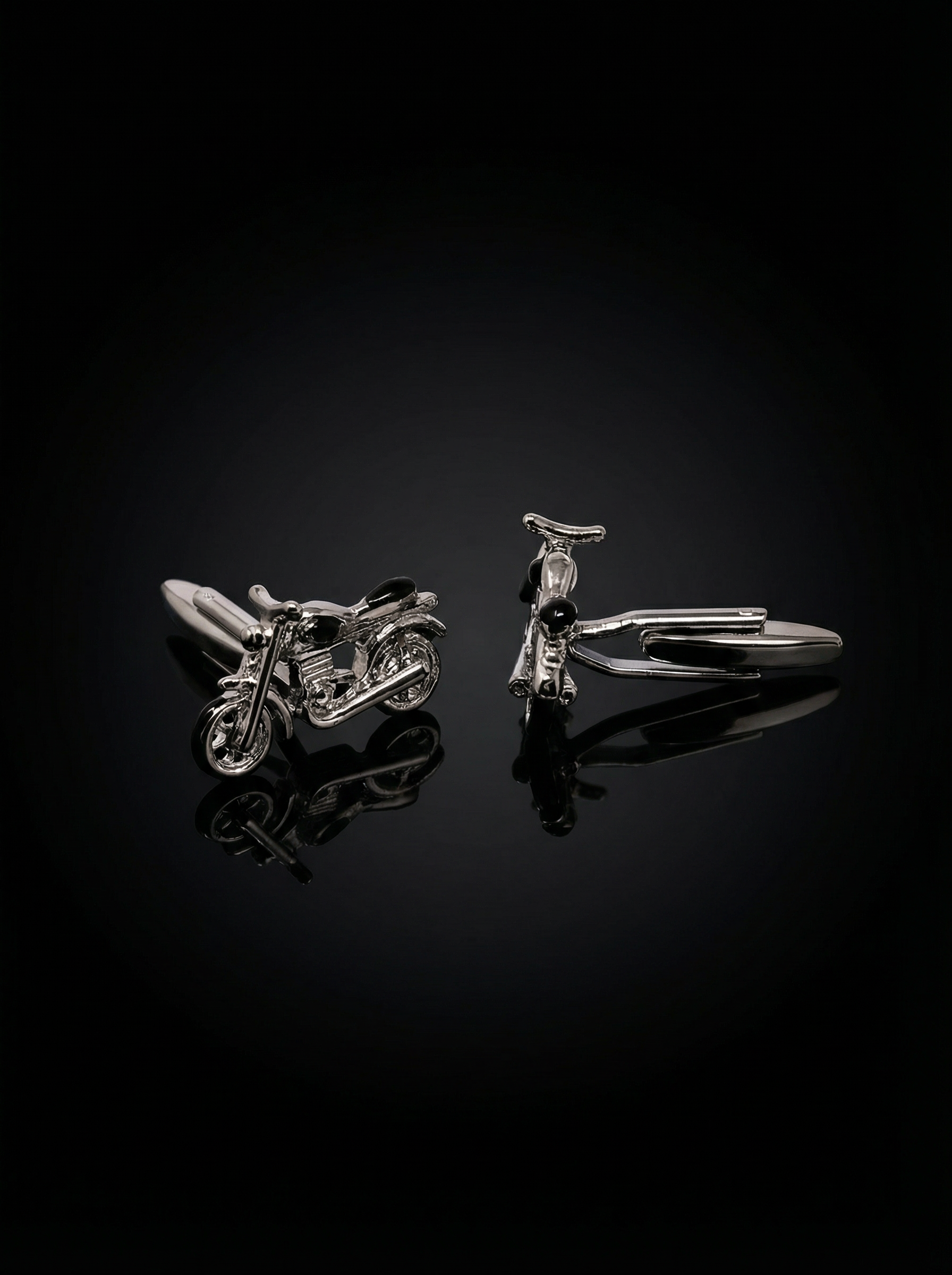 Motorcycle Figurine Cufflinks Tivaaro