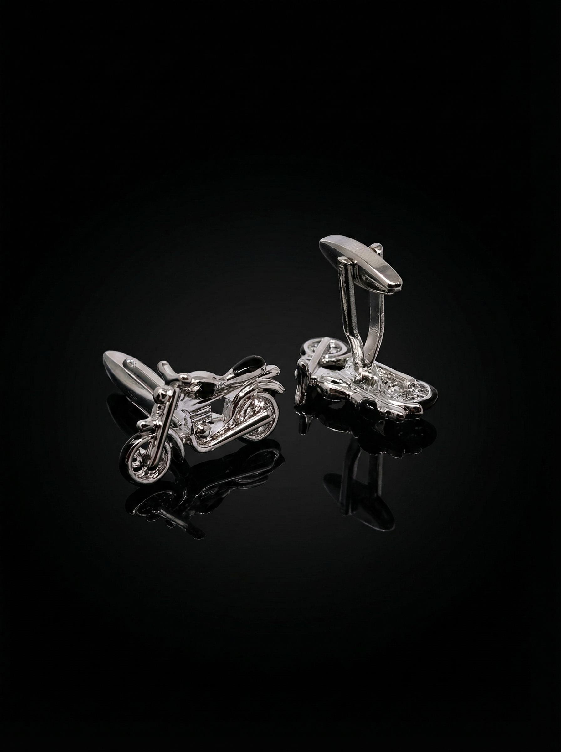 Motorcycle Figurine Cufflinks Tivaaro