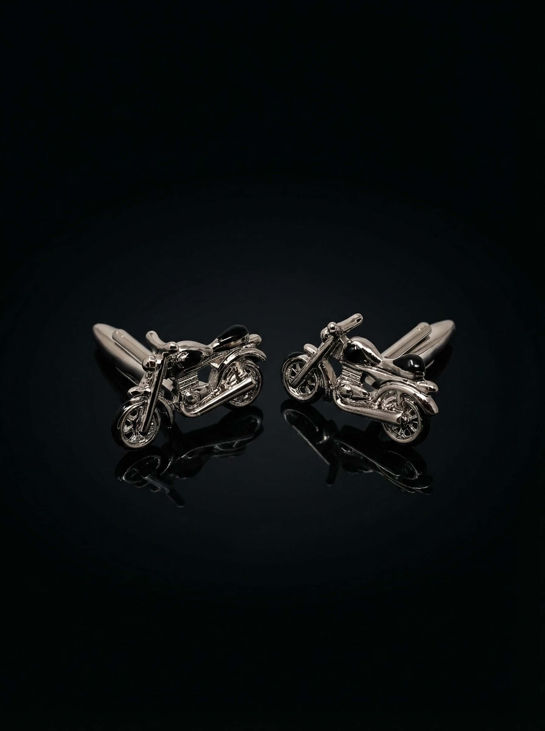 Motorcycle Figurine Cufflinks Tivaaro