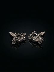 Motorcycle Figurine Cufflinks Tivaaro