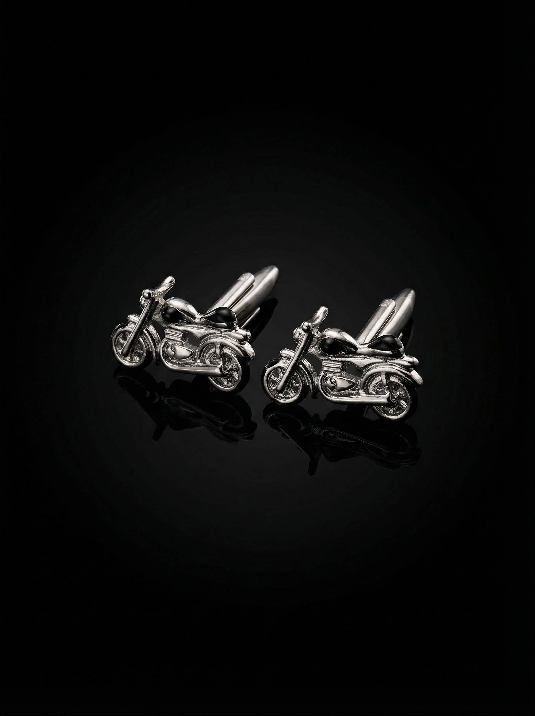 Motorcycle Figurine Cufflinks Tivaaro
