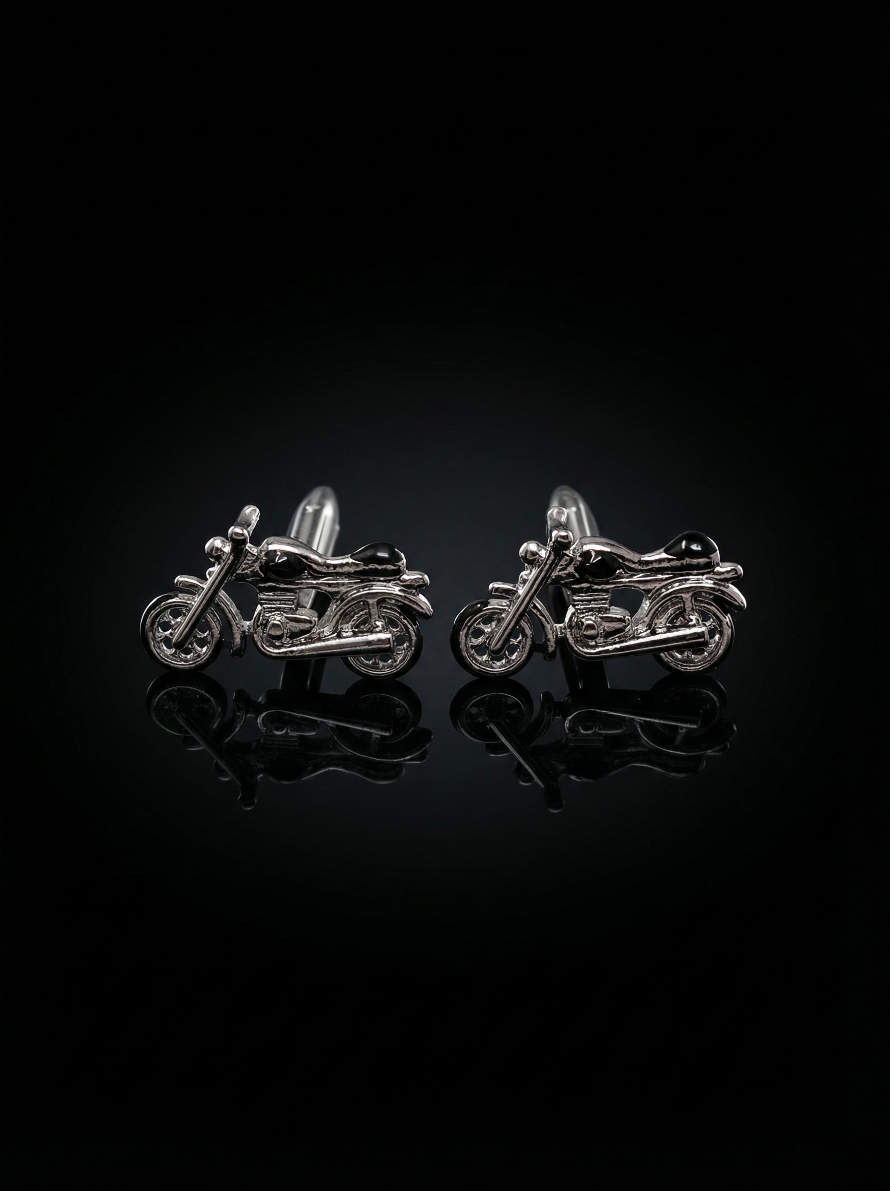 Motorcycle Figurine Cufflinks Tivaaro