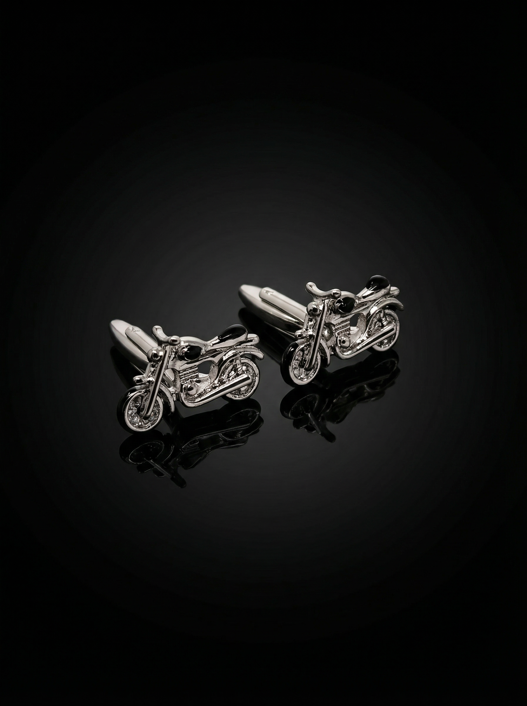 Motorcycle Figurine Cufflinks Tivaaro