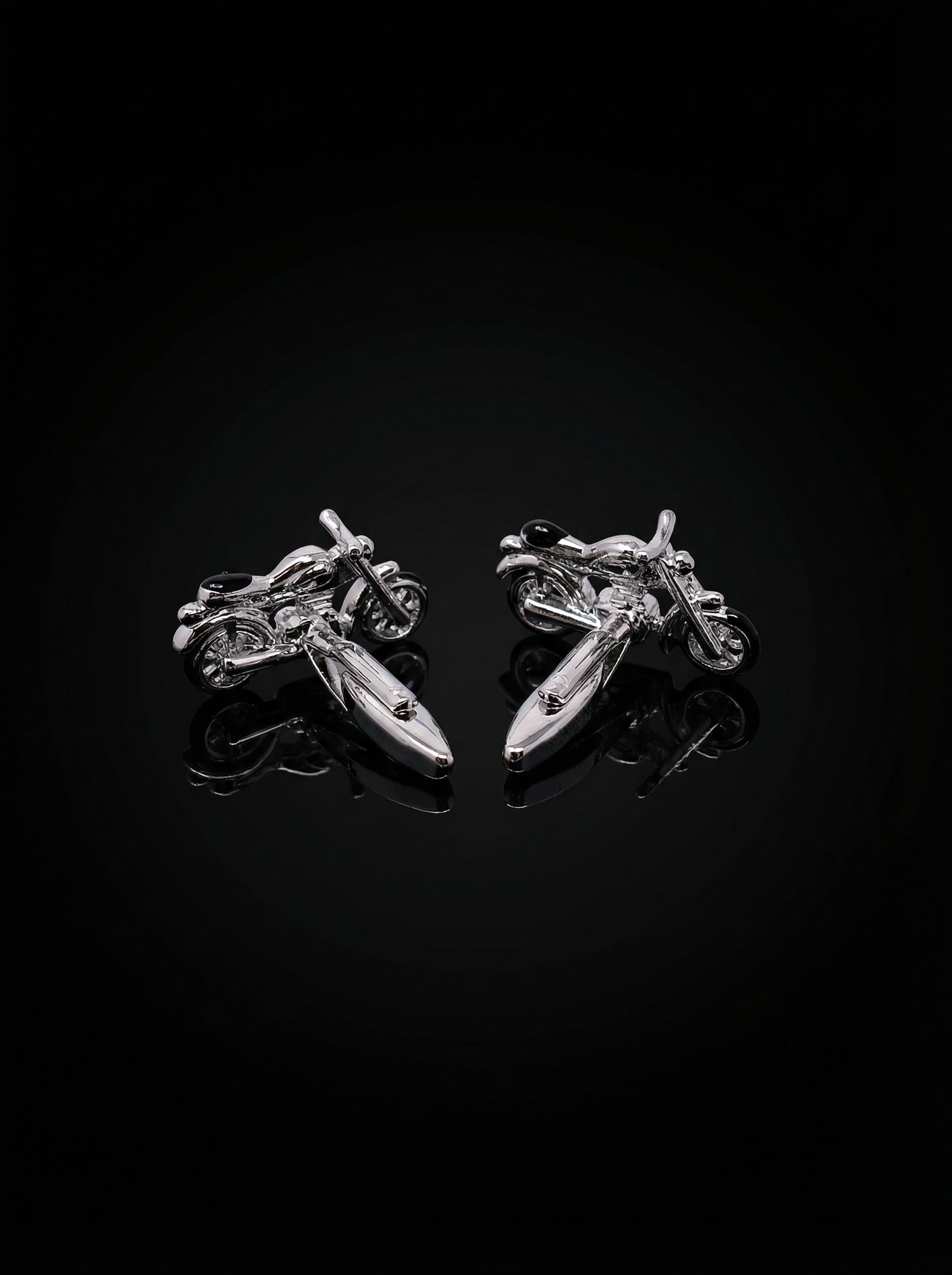 Motorcycle Figurine Cufflinks Tivaaro