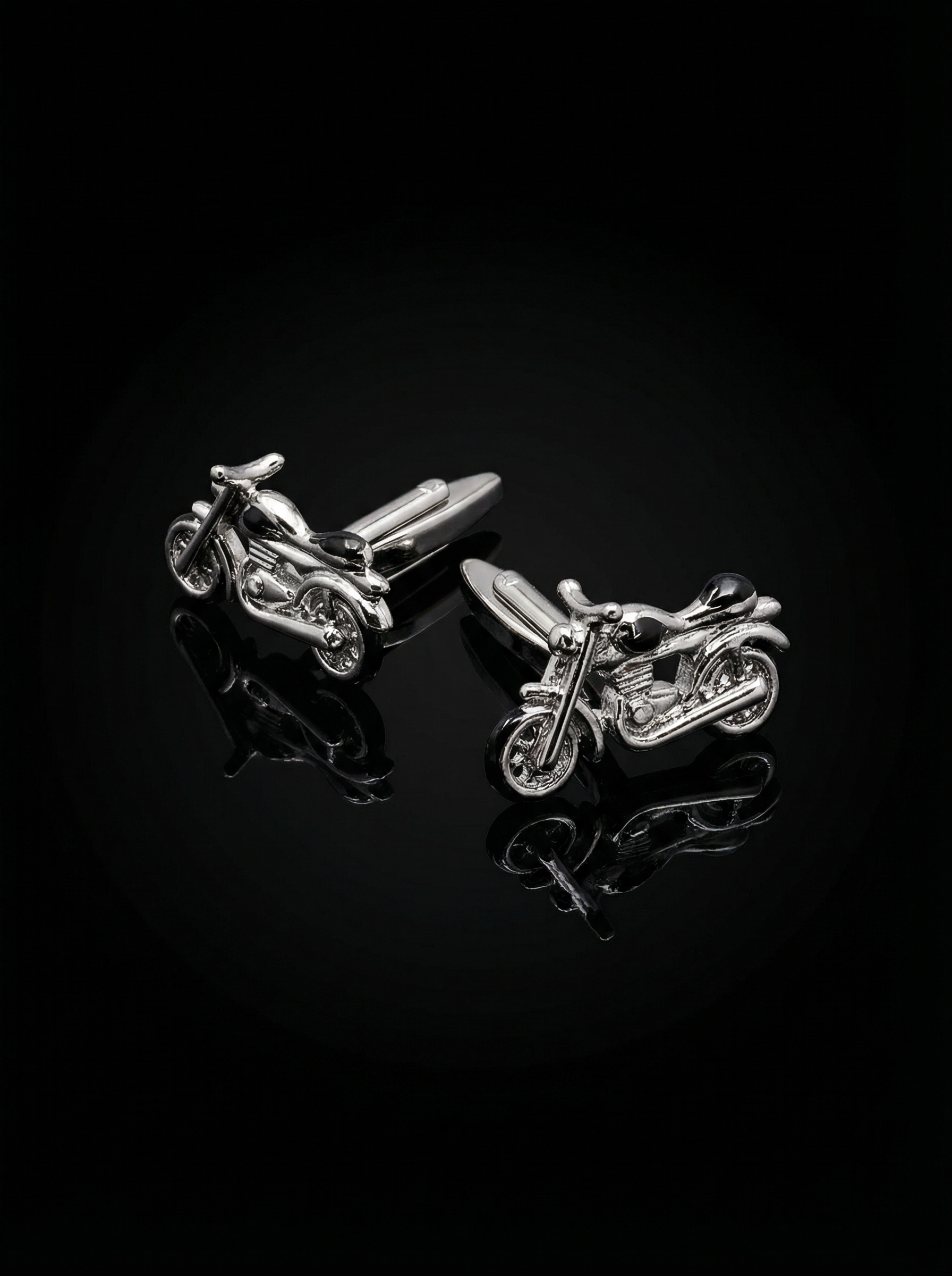 Motorcycle Figurine Cufflinks Tivaaro